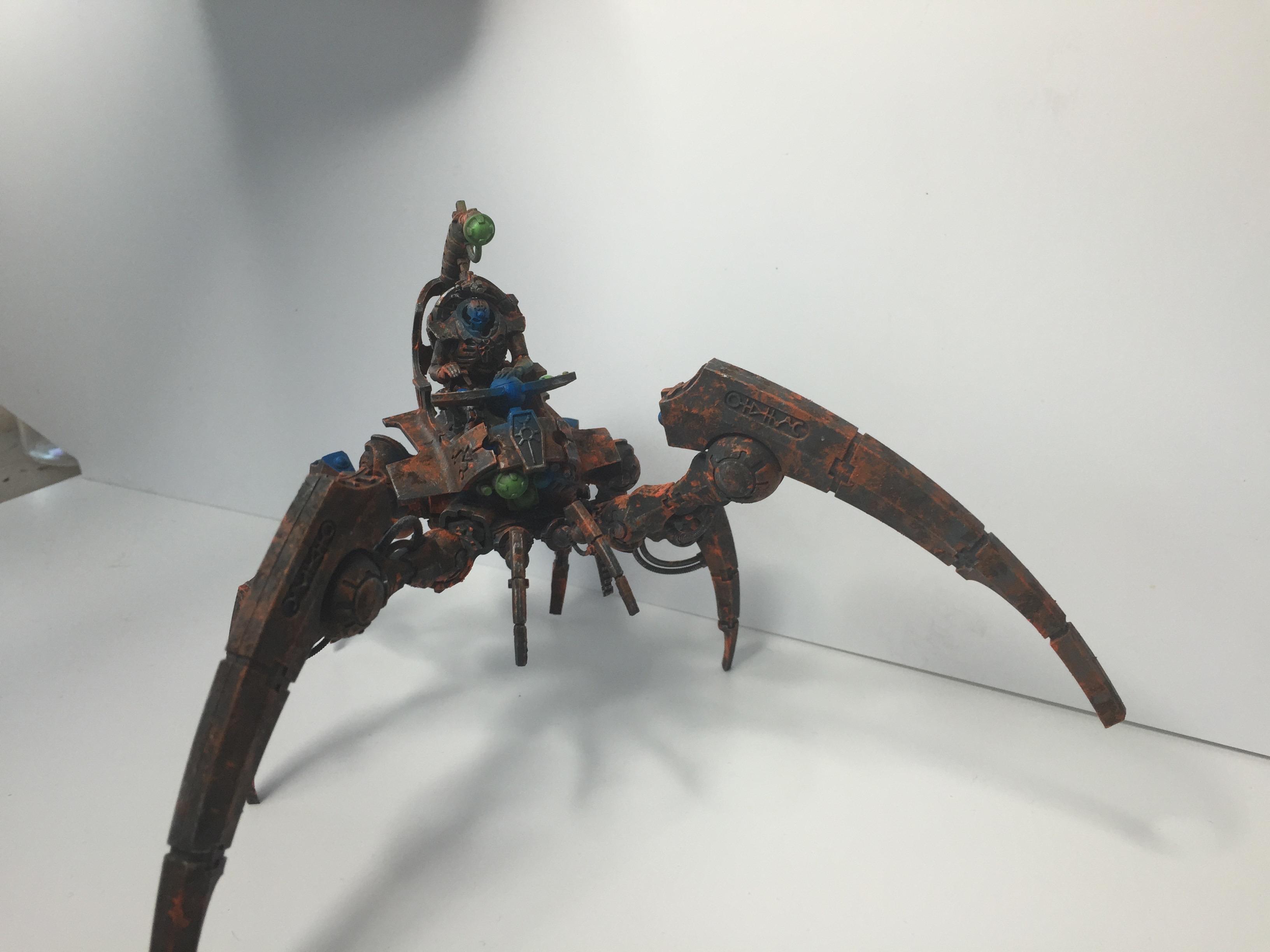 Necrons, Plains Of War, Pow, Stalker, Triarch Stalker, Warhammer 40,000, Work In Progress