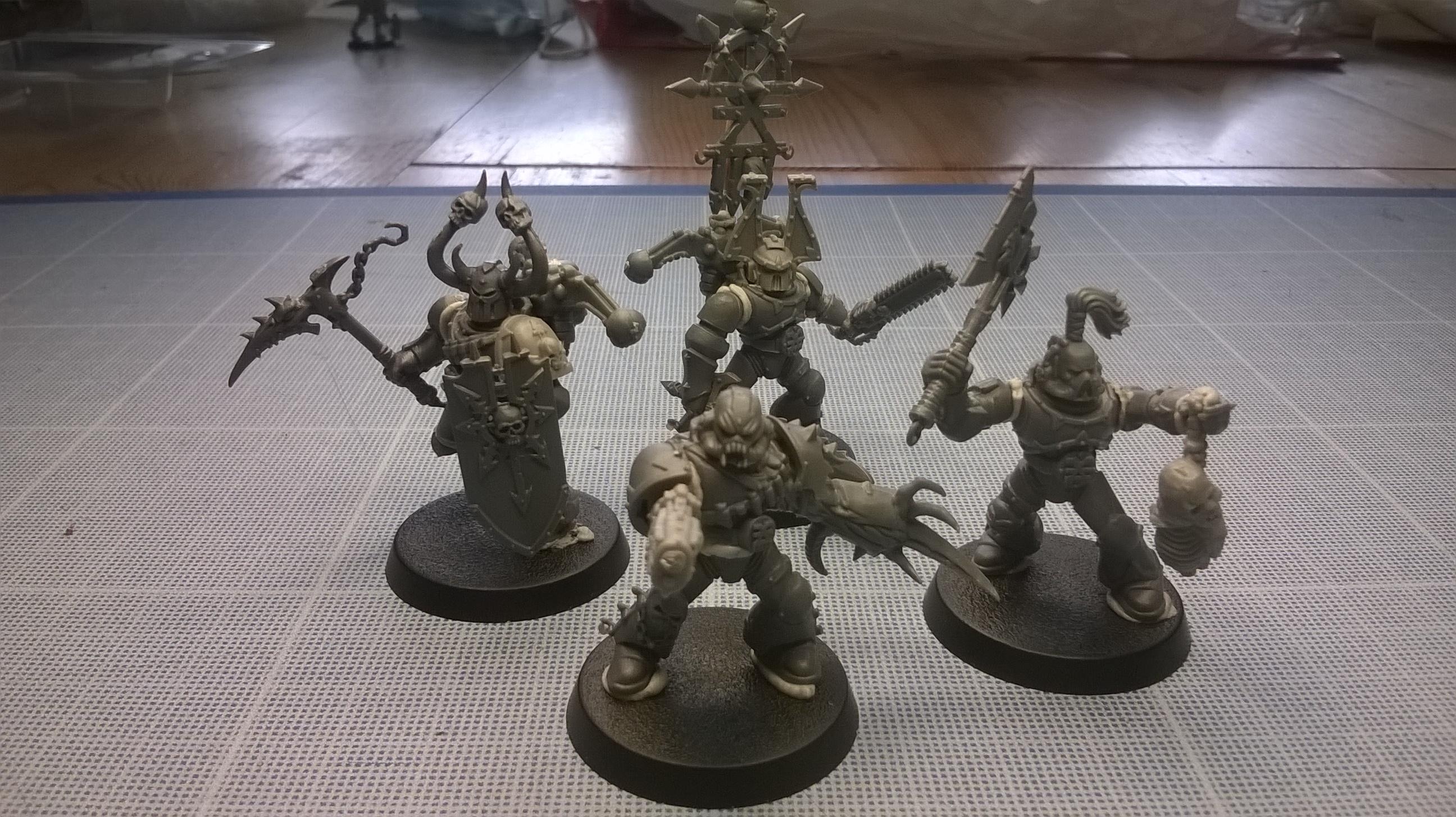 Berserkers, Chaos, Chaos Space Marines, Chosen