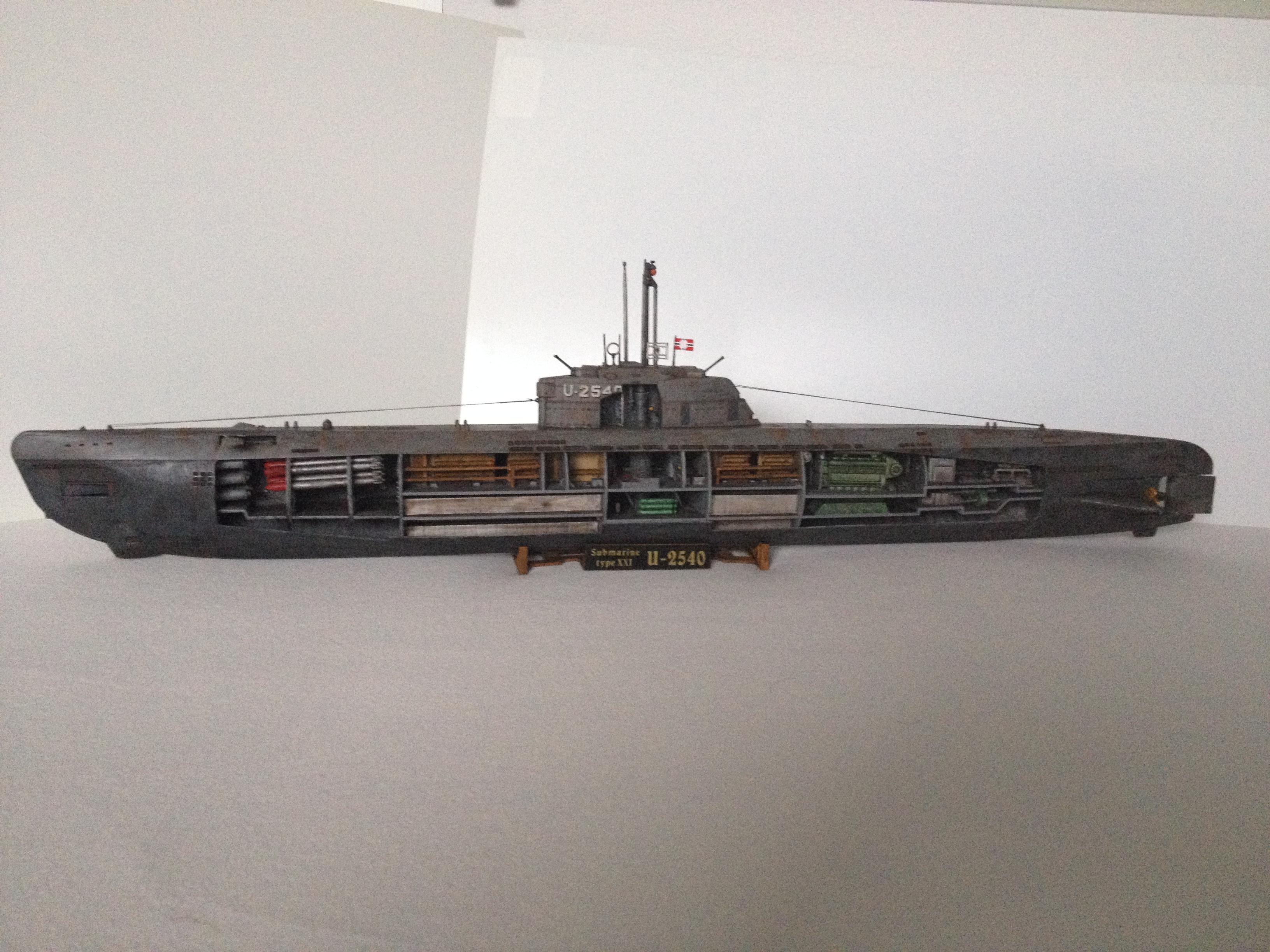 Type Xxi, U-boat, Type XXI, port vieuw