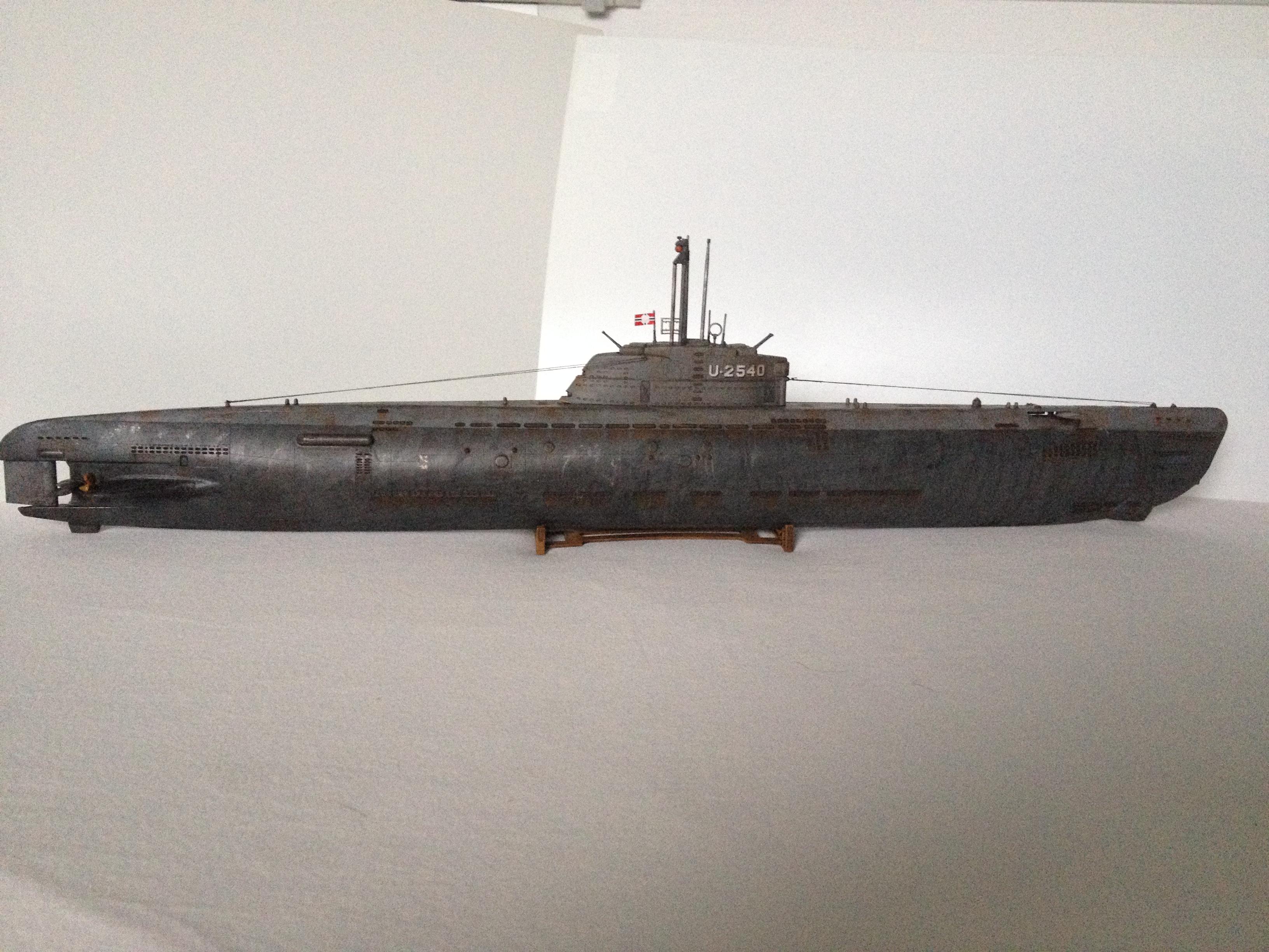 Type Xxi, U-boat, Type XXI, starboard vieuw