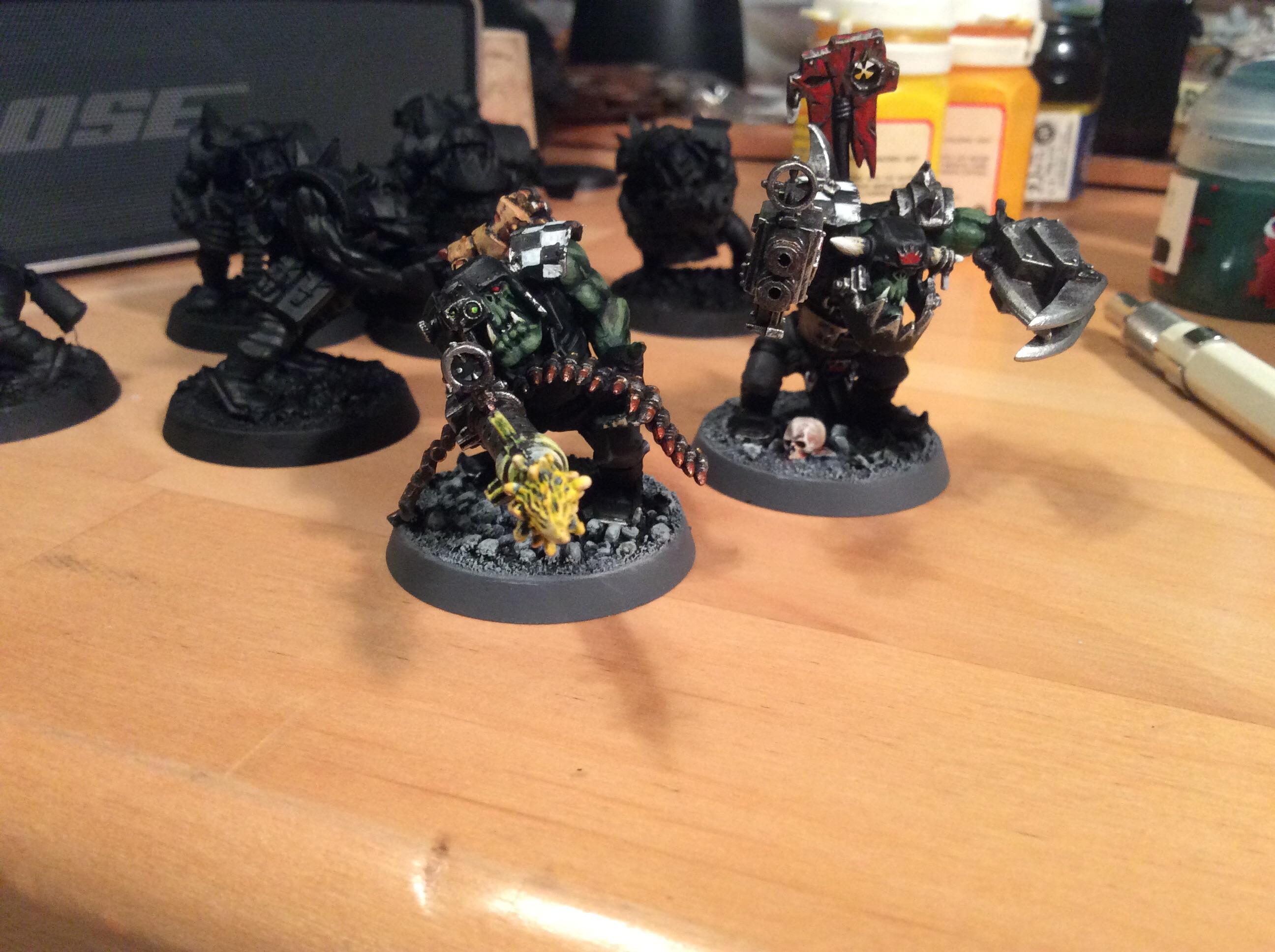 Ork Nob and Eavy Shoota