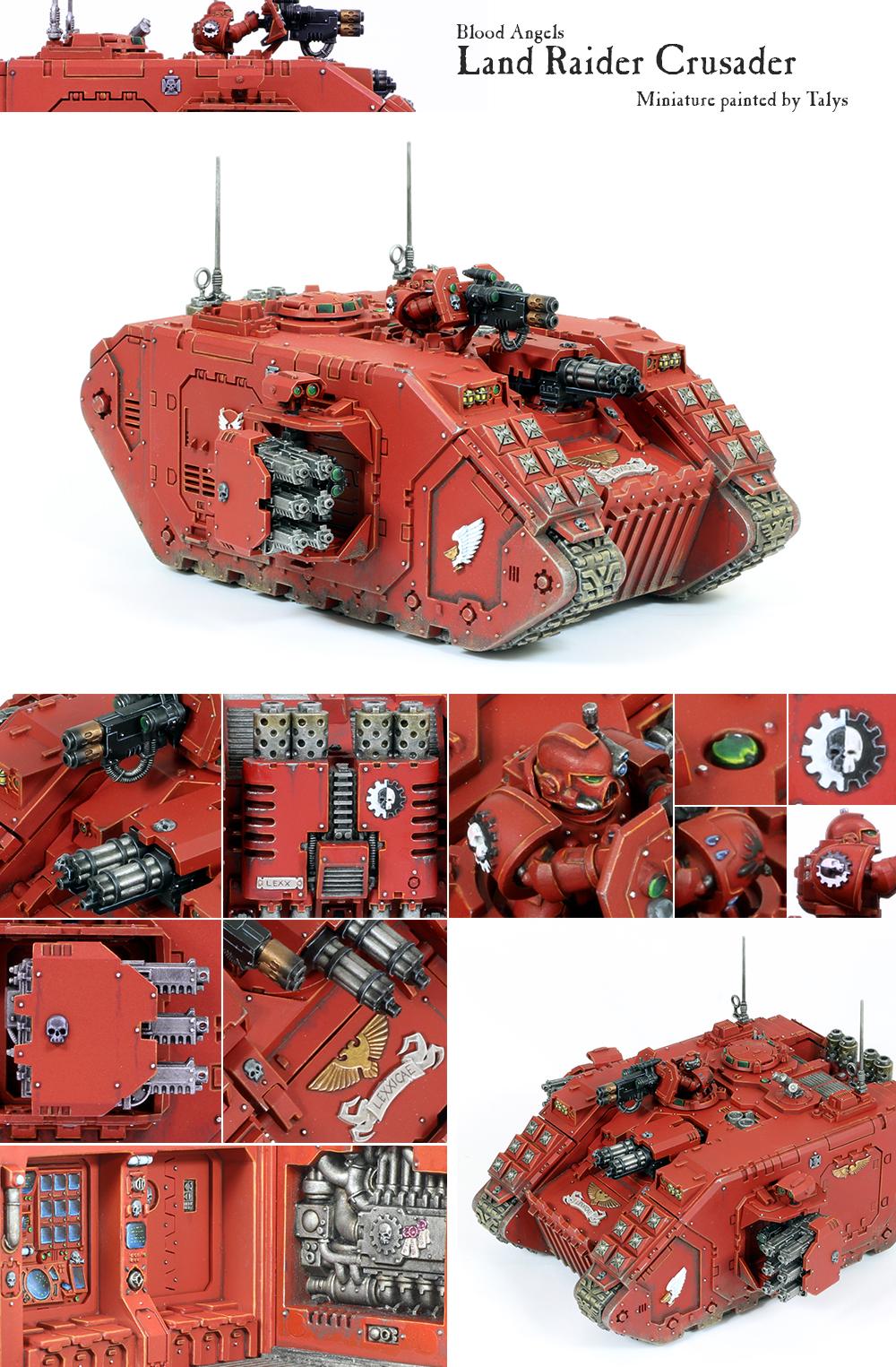 Blood Angels, Crusader, Land Raider