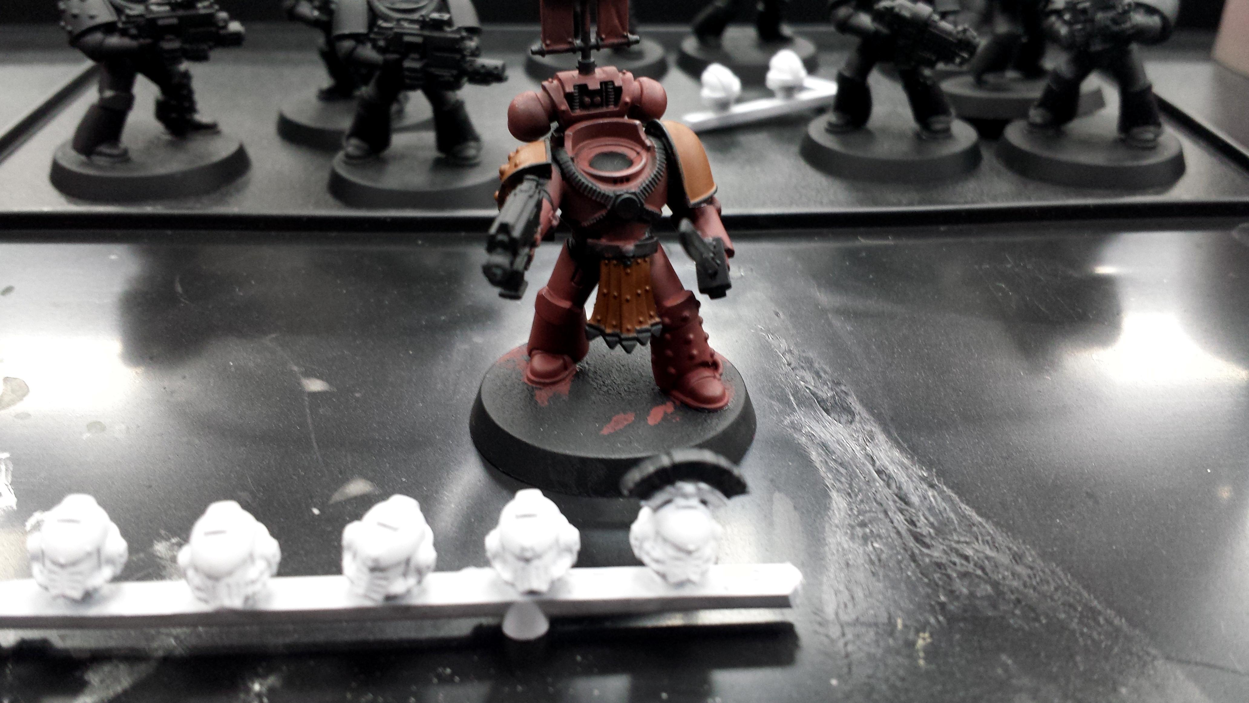 Betrayal At Calth, Blood Ravens, Deadshot, Horus Heresy, Space Marine Veterans, Sternguard, Work In Progress