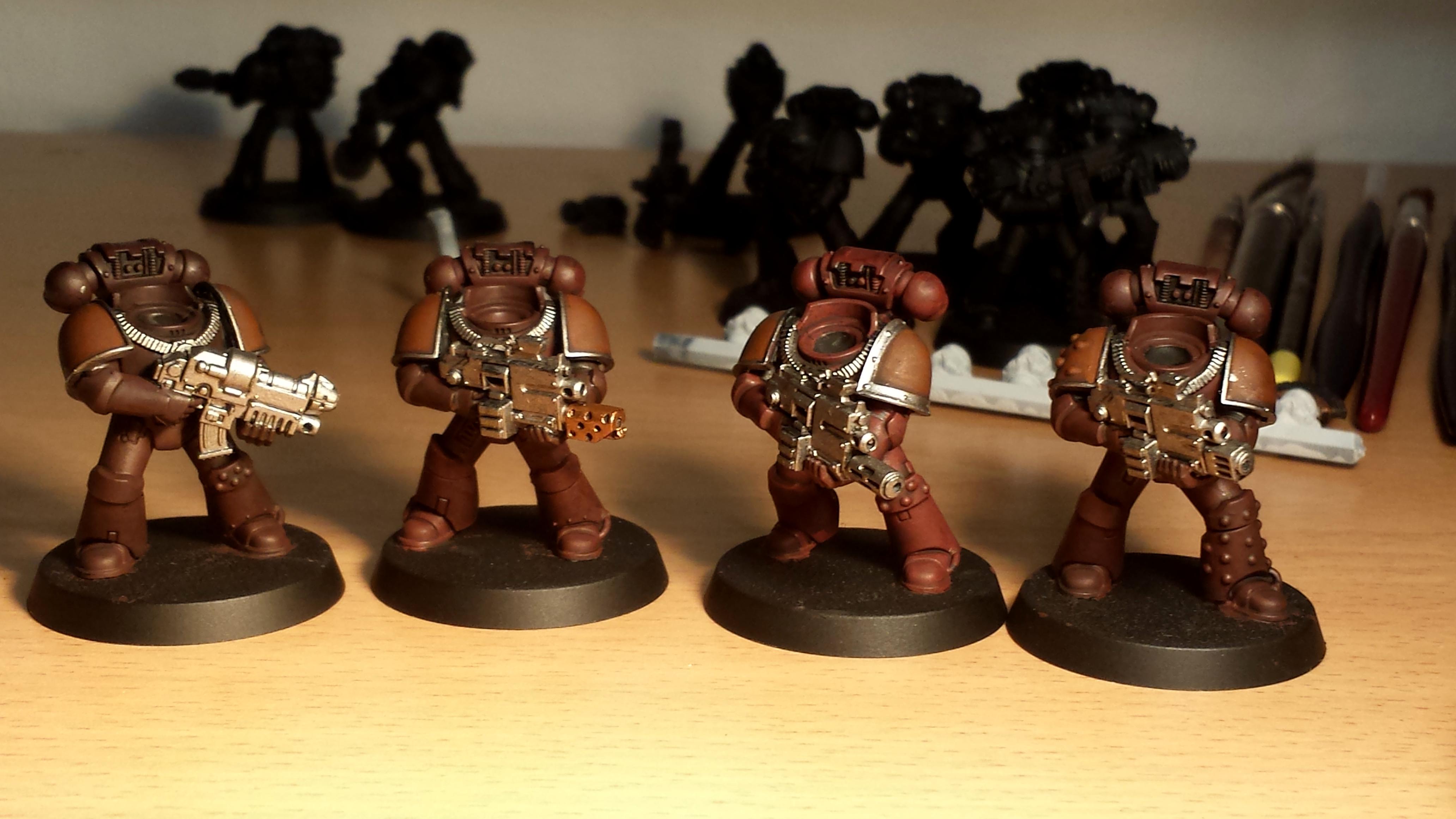 Betrayal At Calth, Blood Ravens, Deadshot, Horus Heresy, Space Marine Veterans, Sternguard, Work In Progress
