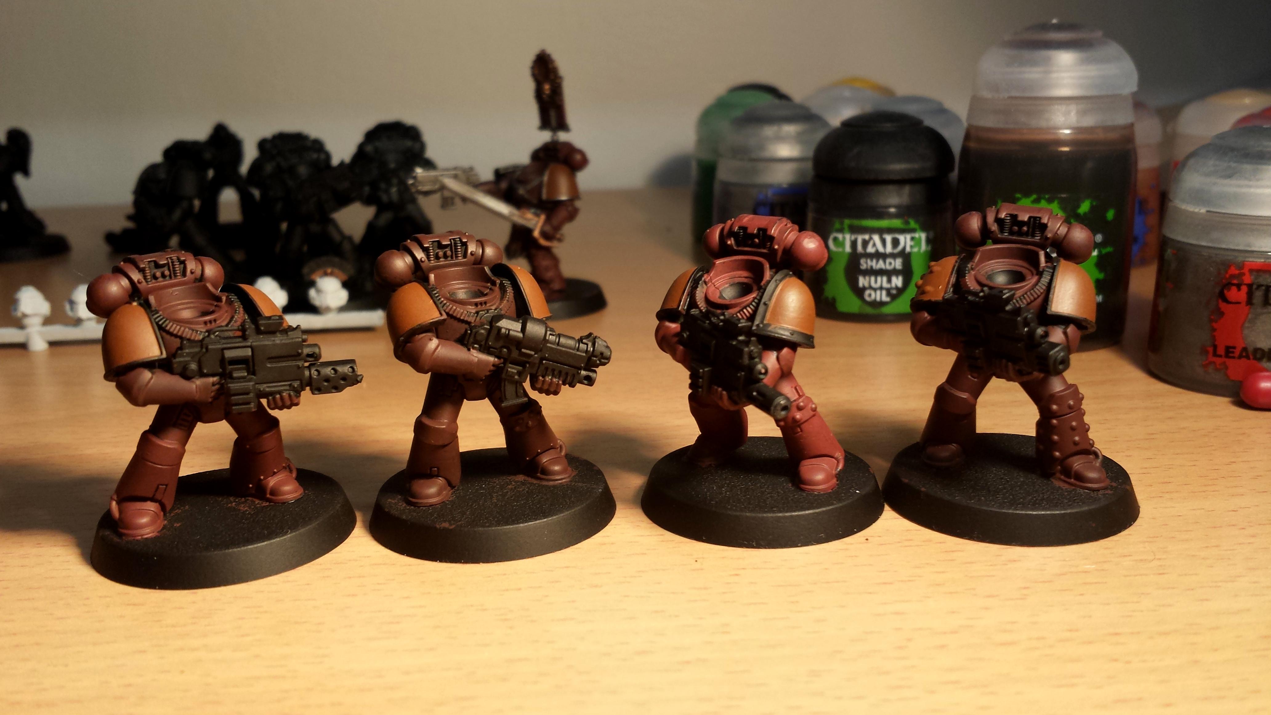 Betrayal At Calth, Blood Ravens, Deadshot, Horus Heresy, Space Marine Veterans, Sternguard, Work In Progress