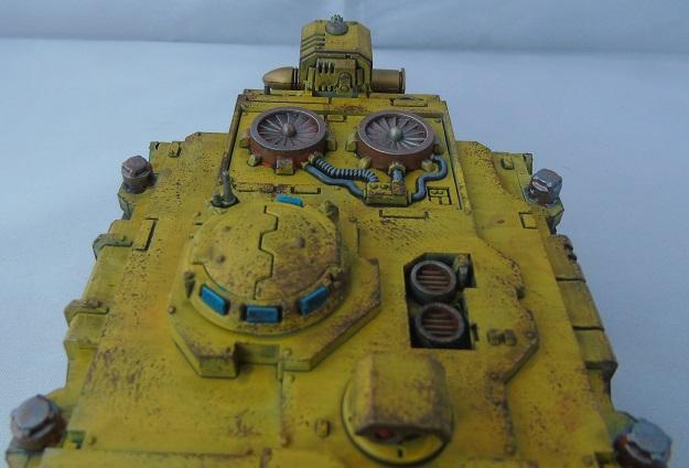 Adepus Astartes, Battle Damage, City, Imperial Fists, Rubble, Ruins, Space Marines, Urban, Vindicators, Weathered, Yellow