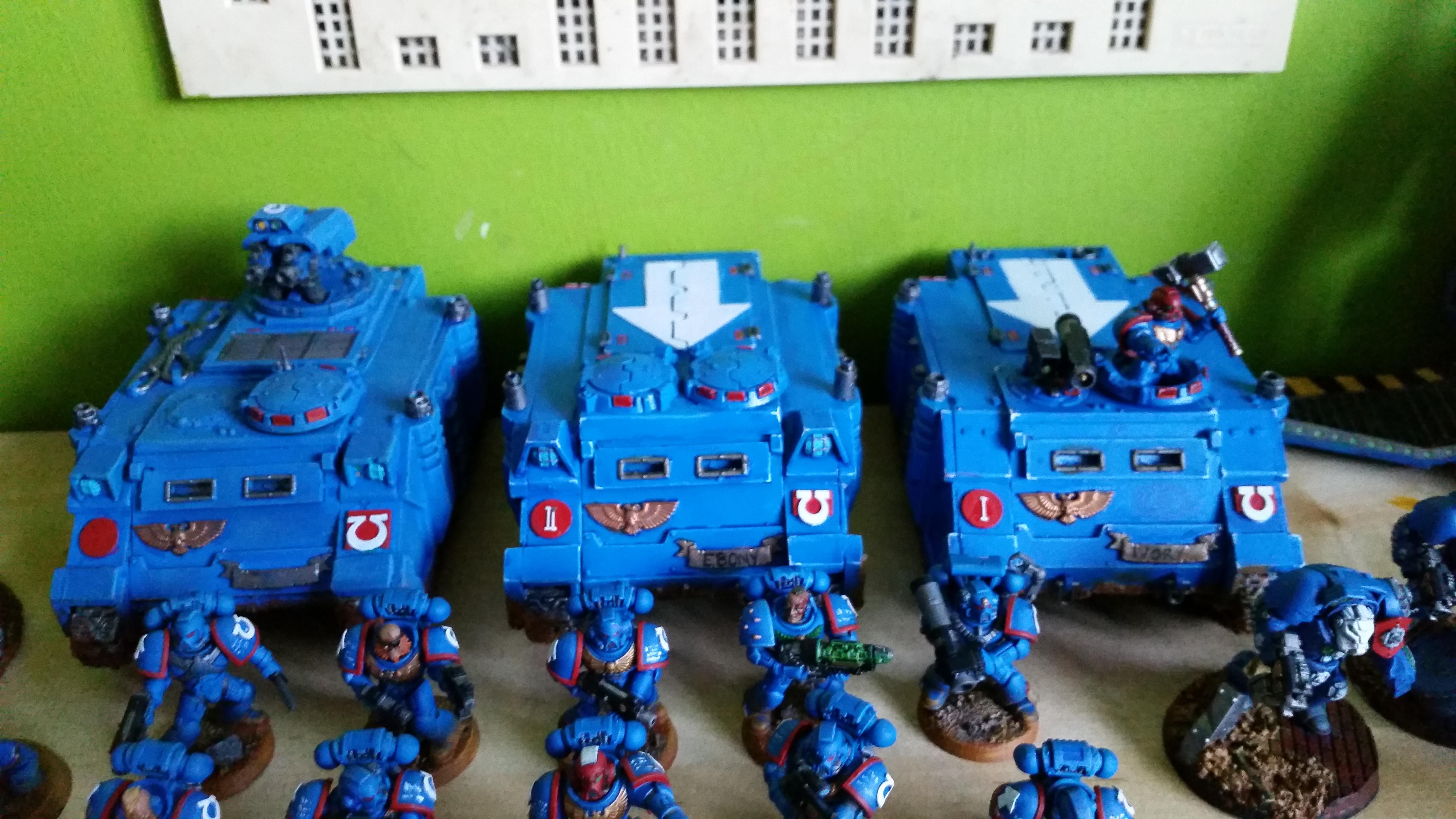 3rd Company, Smurfs, Space Marines, Ultra Marines, Ultramarines