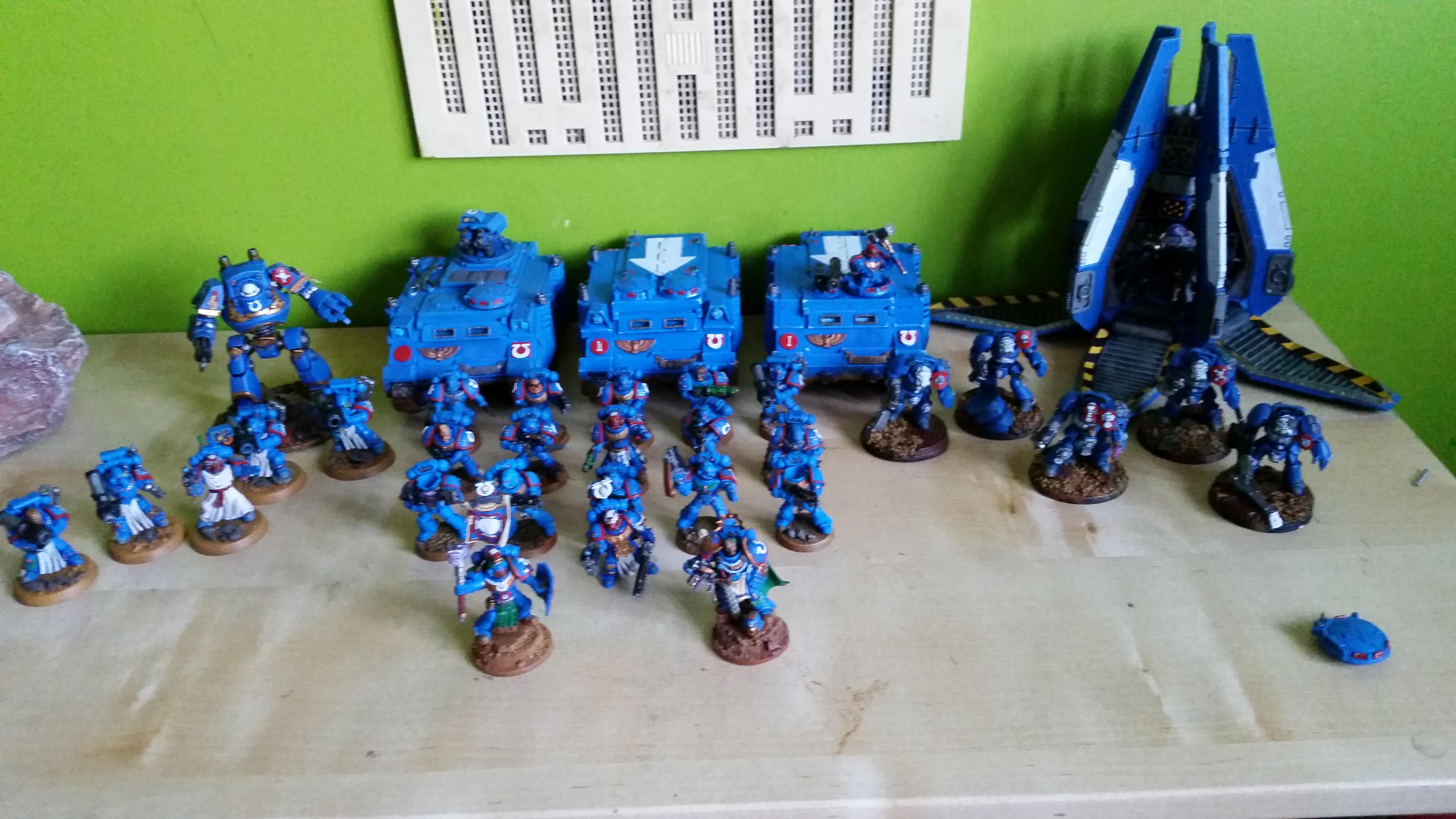 3rd Company, Smurfs, Space Marines, Ultra Marines, Ultramarines