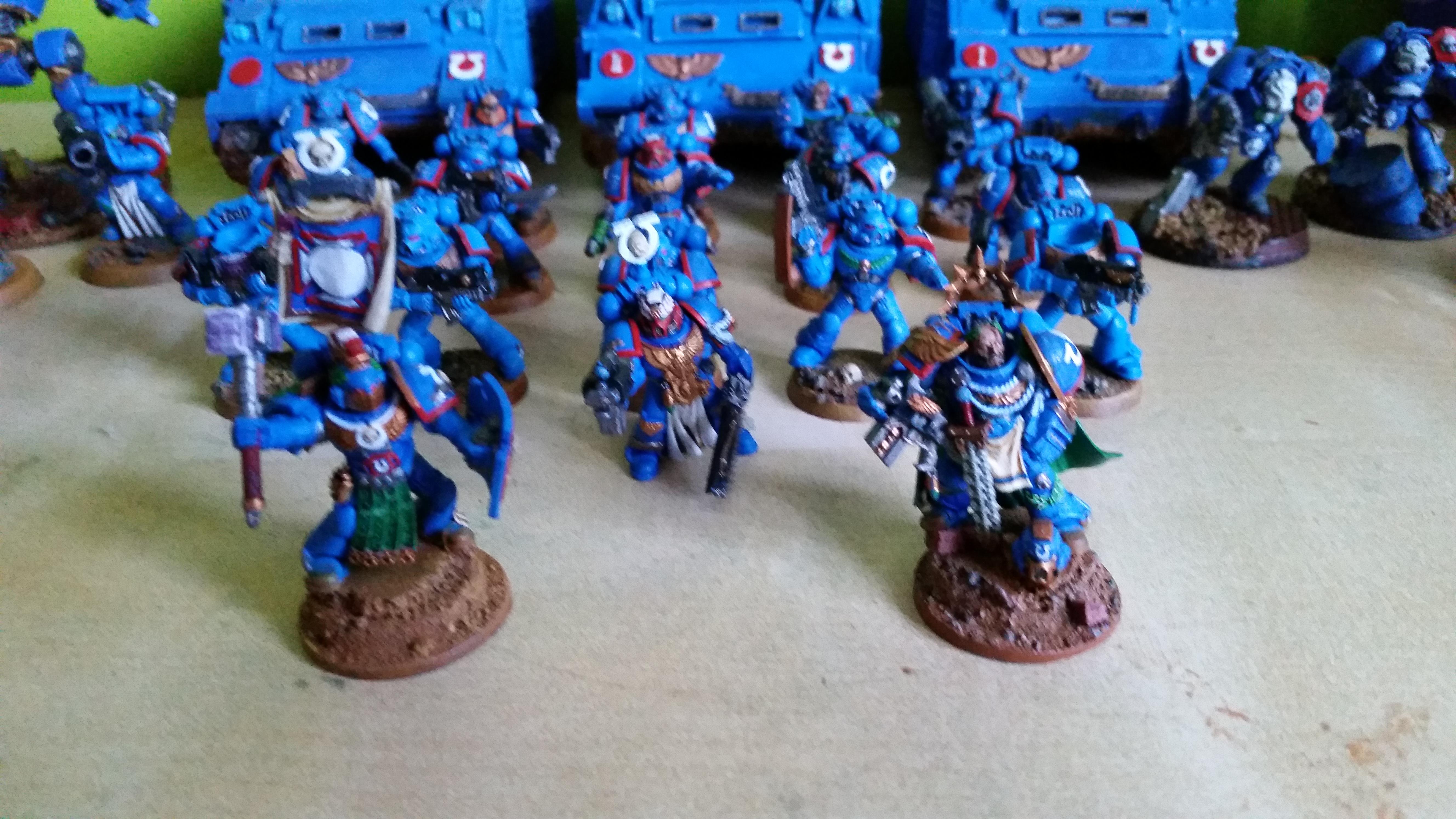 3rd Company, Smurfs, Space Marines, Ultra Marines, Ultramarines