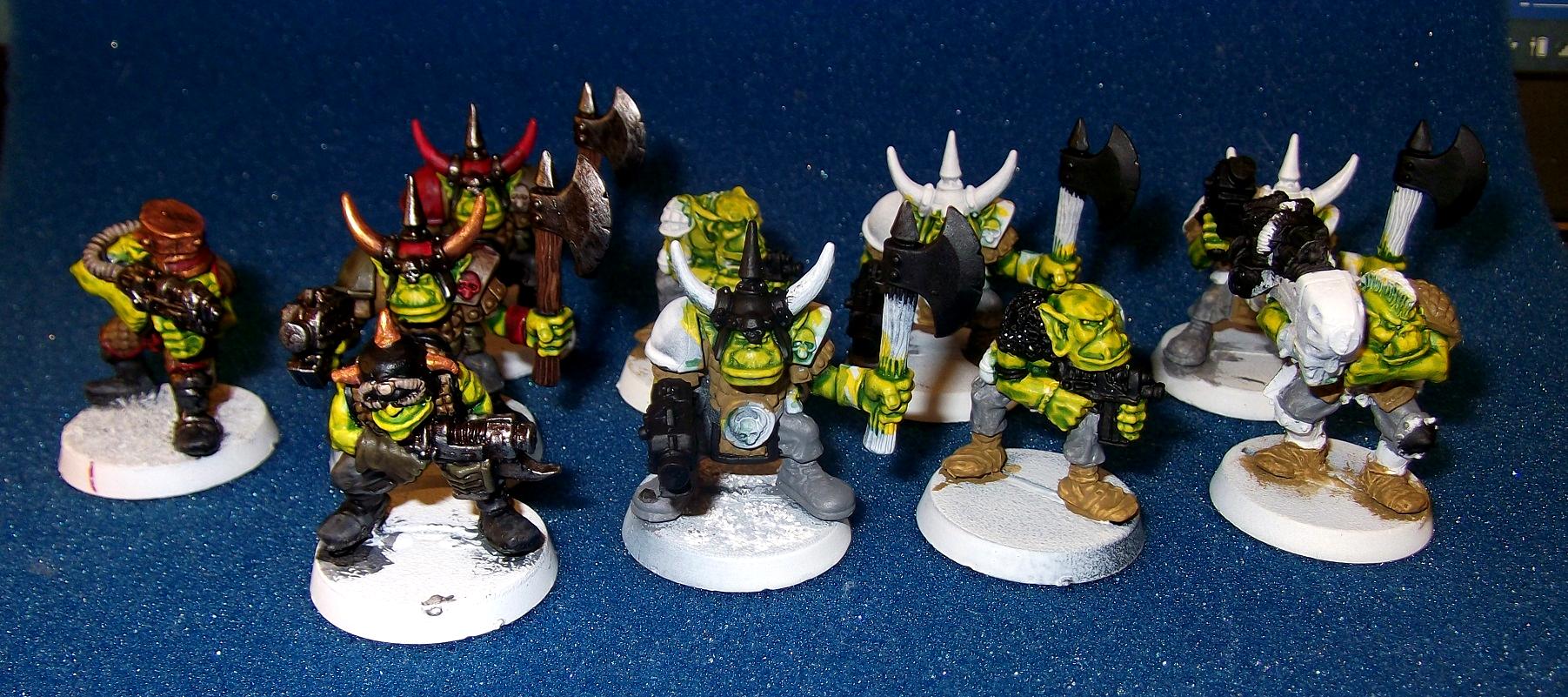 Orks, Rogue Trader, Work In Progress