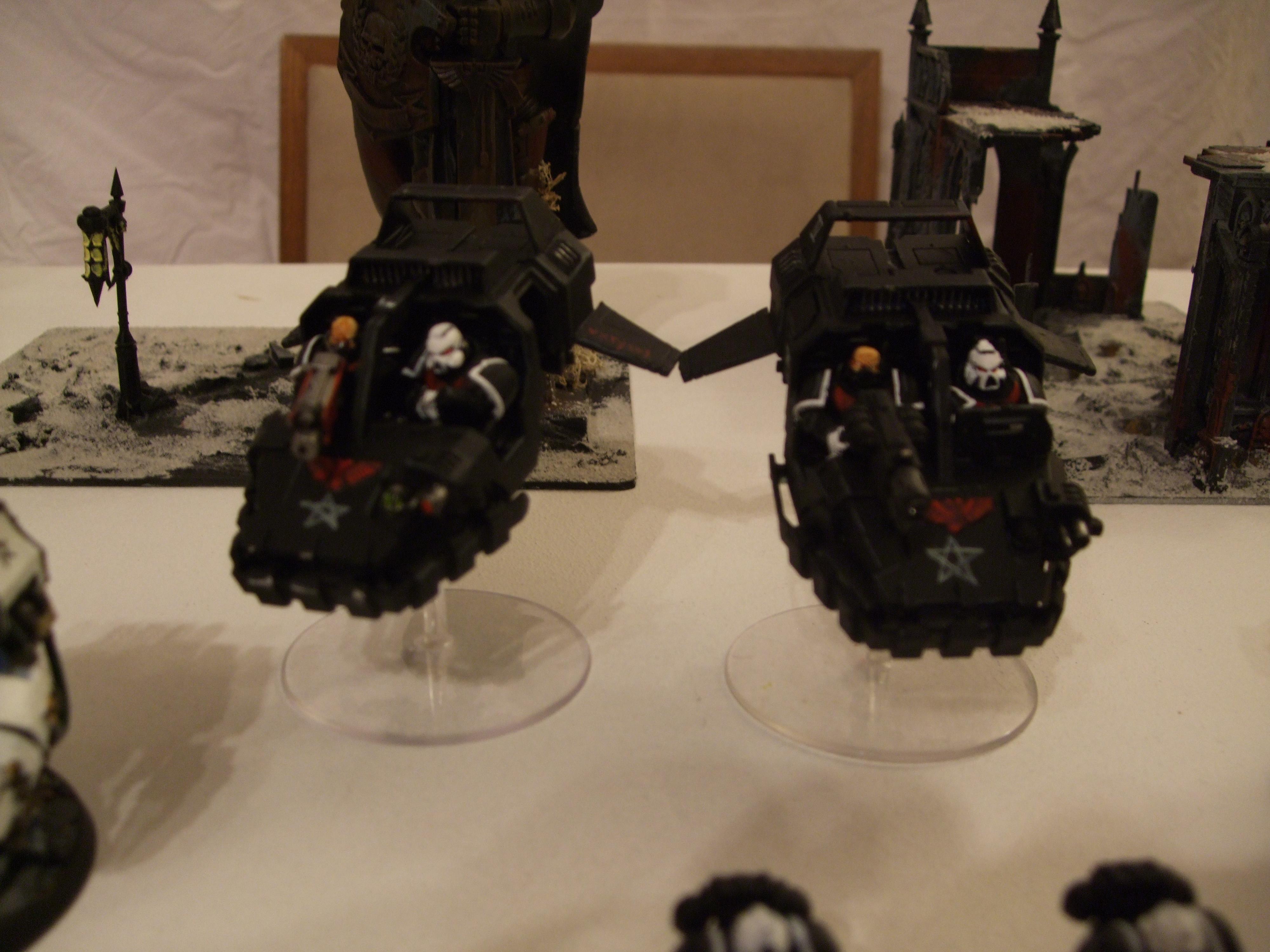 Black, Divine Exorcists, Space Marines, Urban Base, Warhammer 40,000