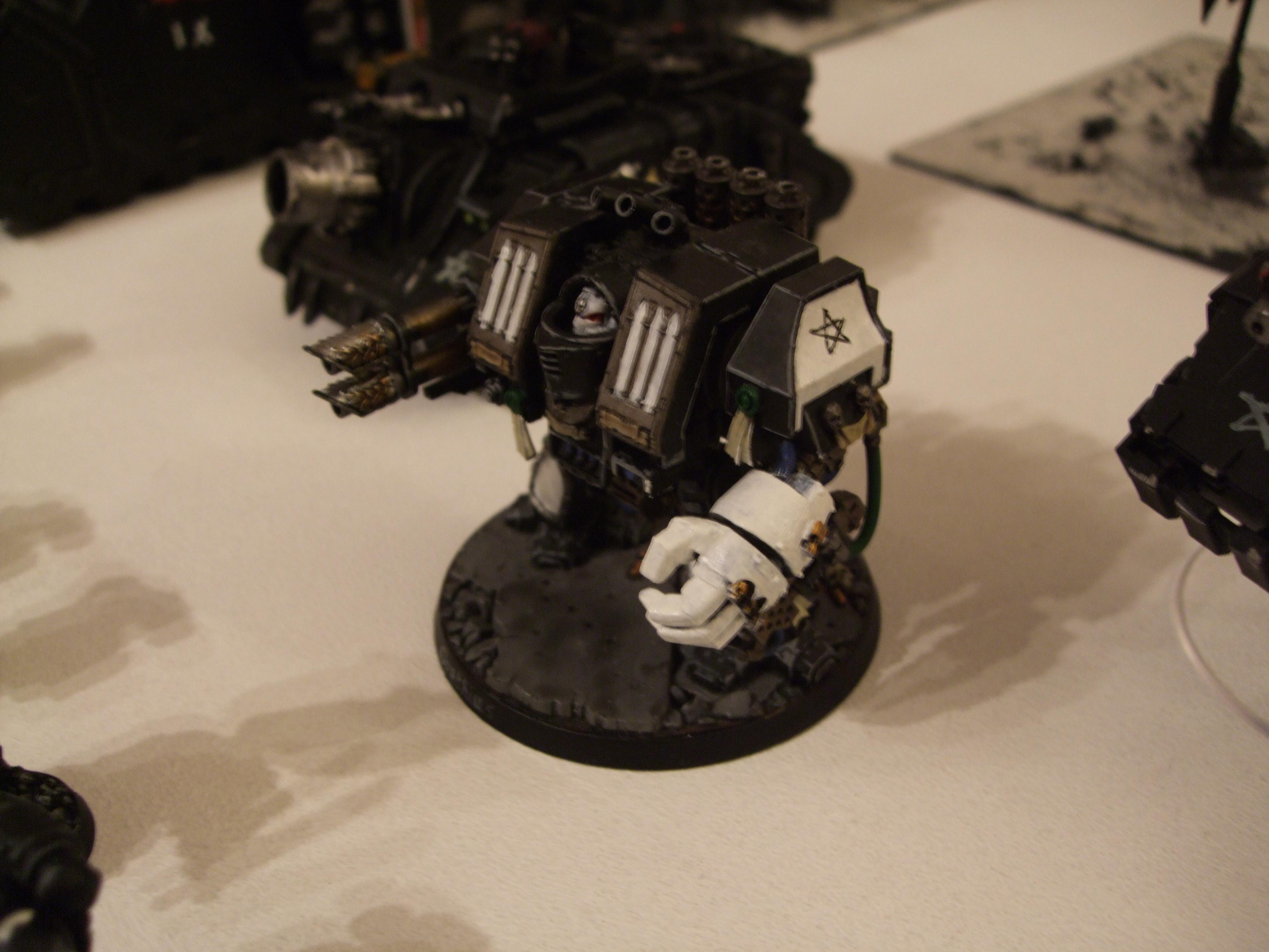 Black, Divine Exorcists, Space Marines, Urban Base, Warhammer 40,000
