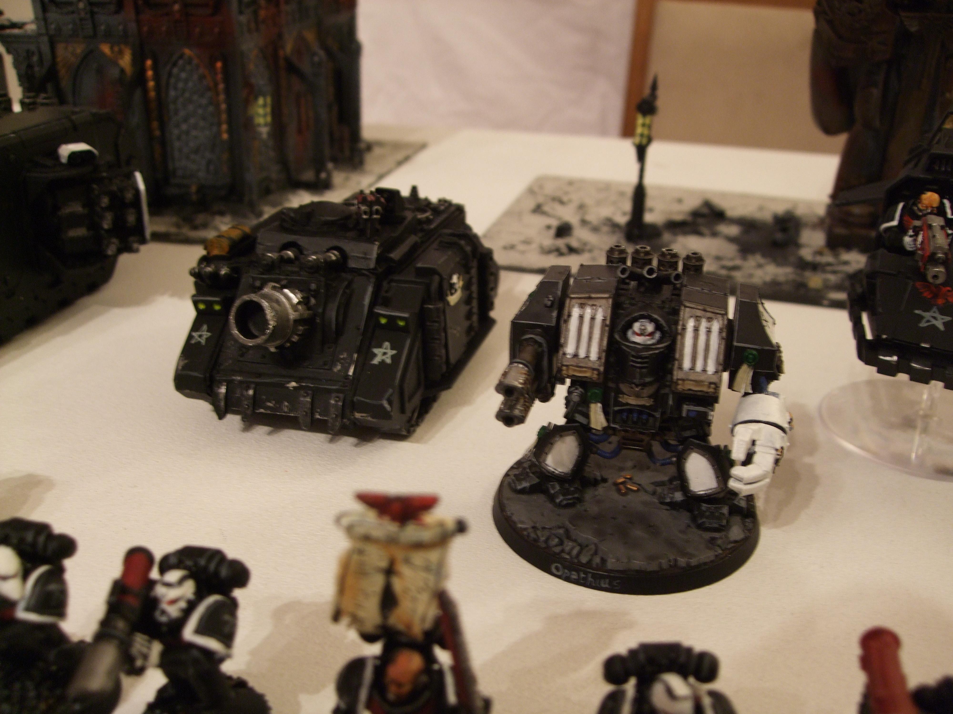 Black, Divine Exorcists, Space Marines, Urban Base, Warhammer 40,000