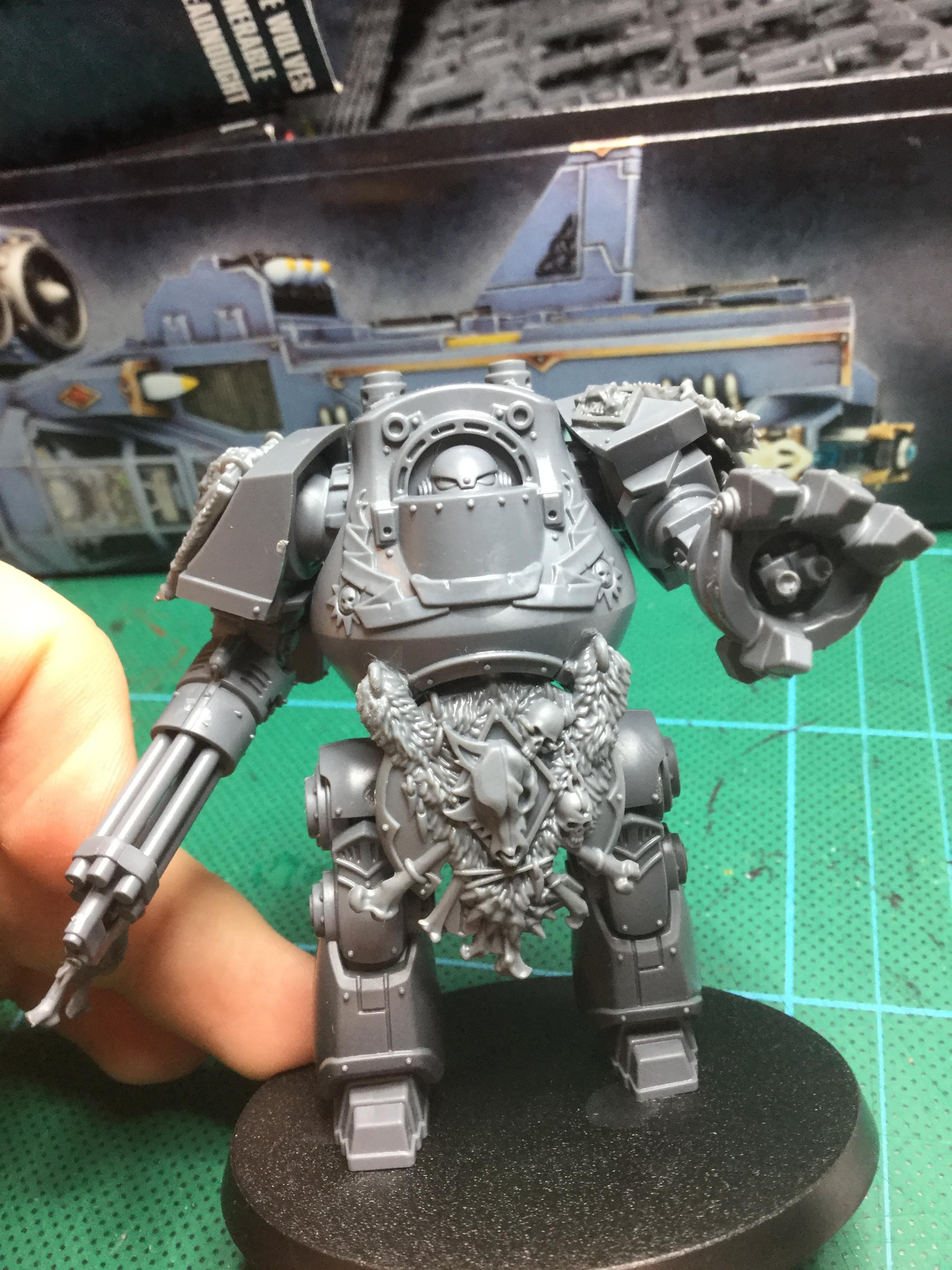 30k space wolf contemptor dread close up