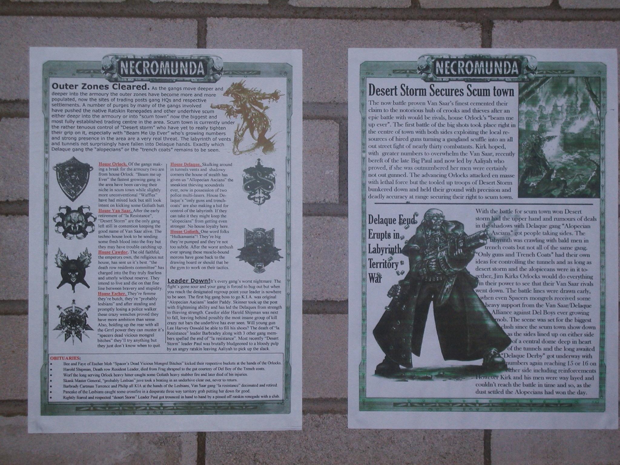Gang, Necromunda, Specialist Games, Underhive