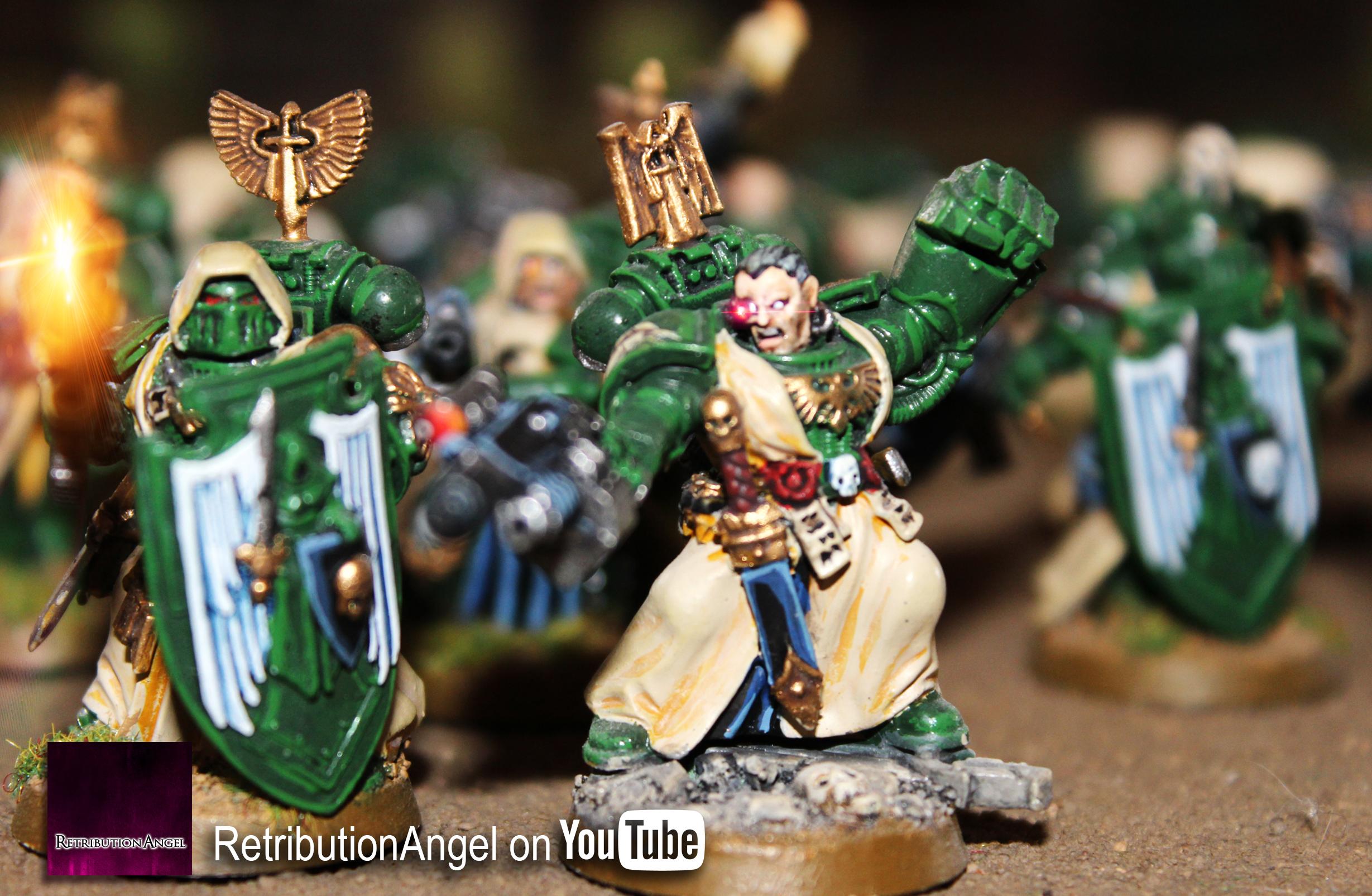 Chaplin, Character, Darkangel, Space Marines, Squad, Veteran