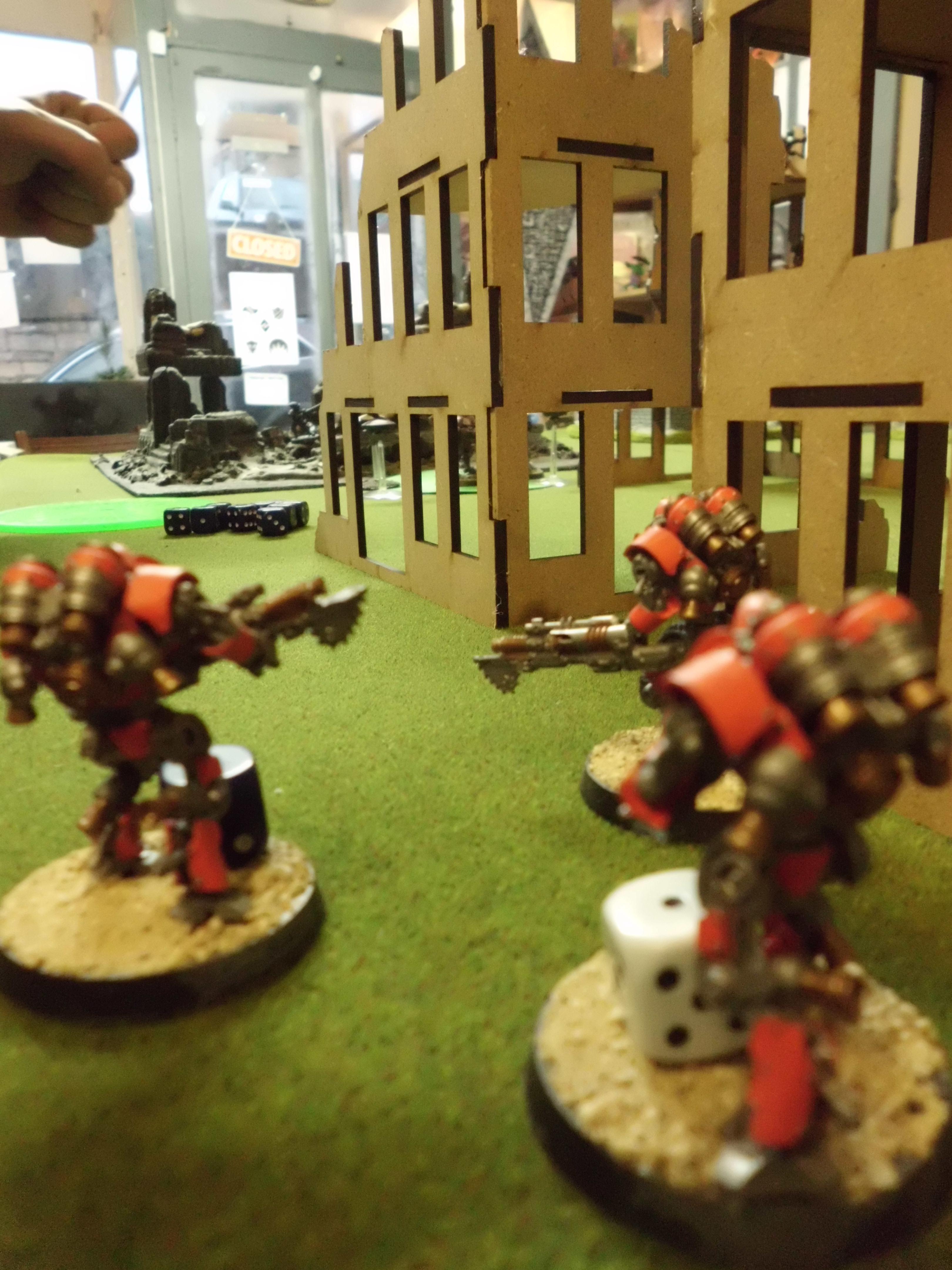 cohort alpa take up position in the enemy DZ