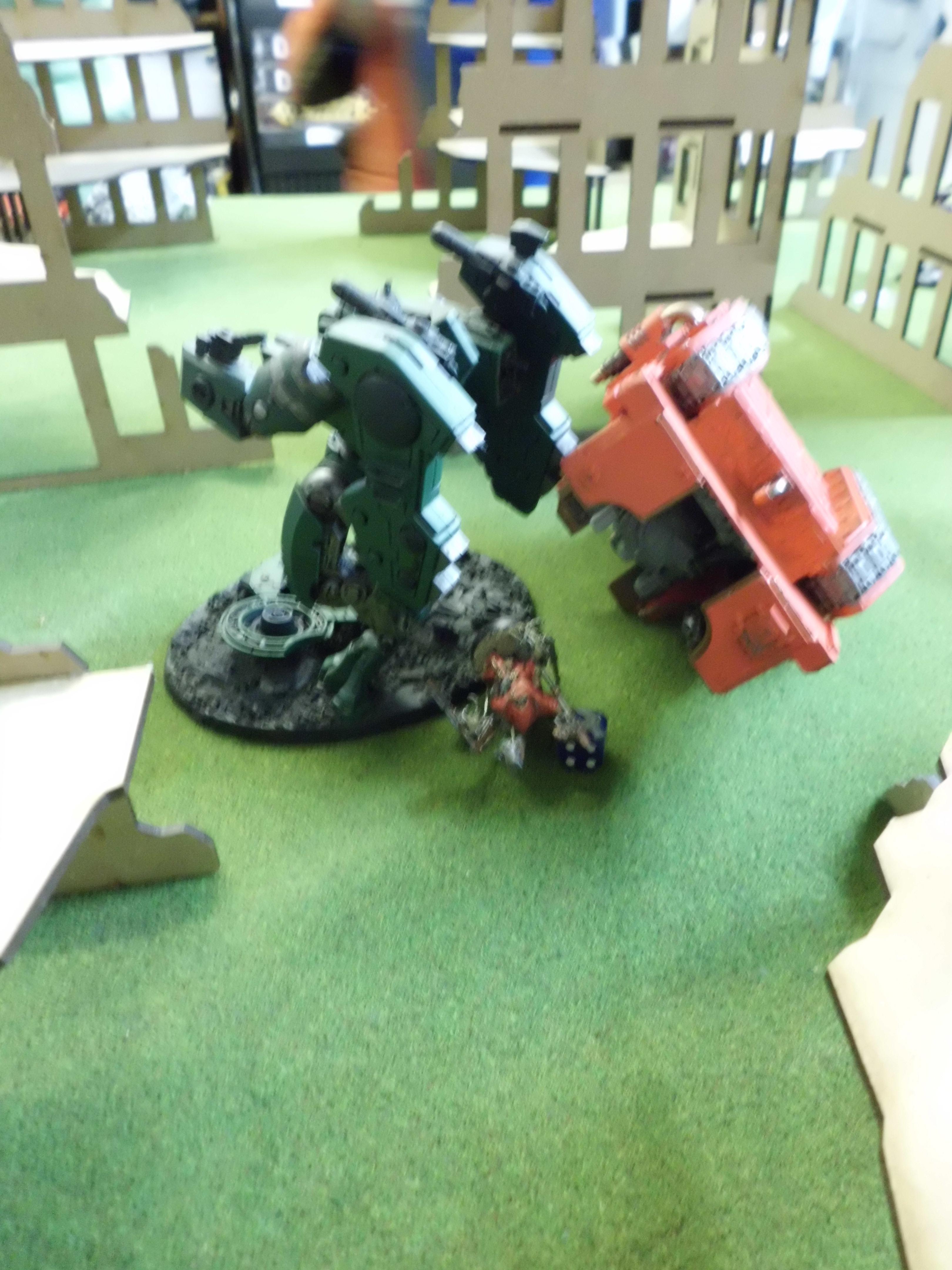 Calleb Decima goes down after double failed invuln saves