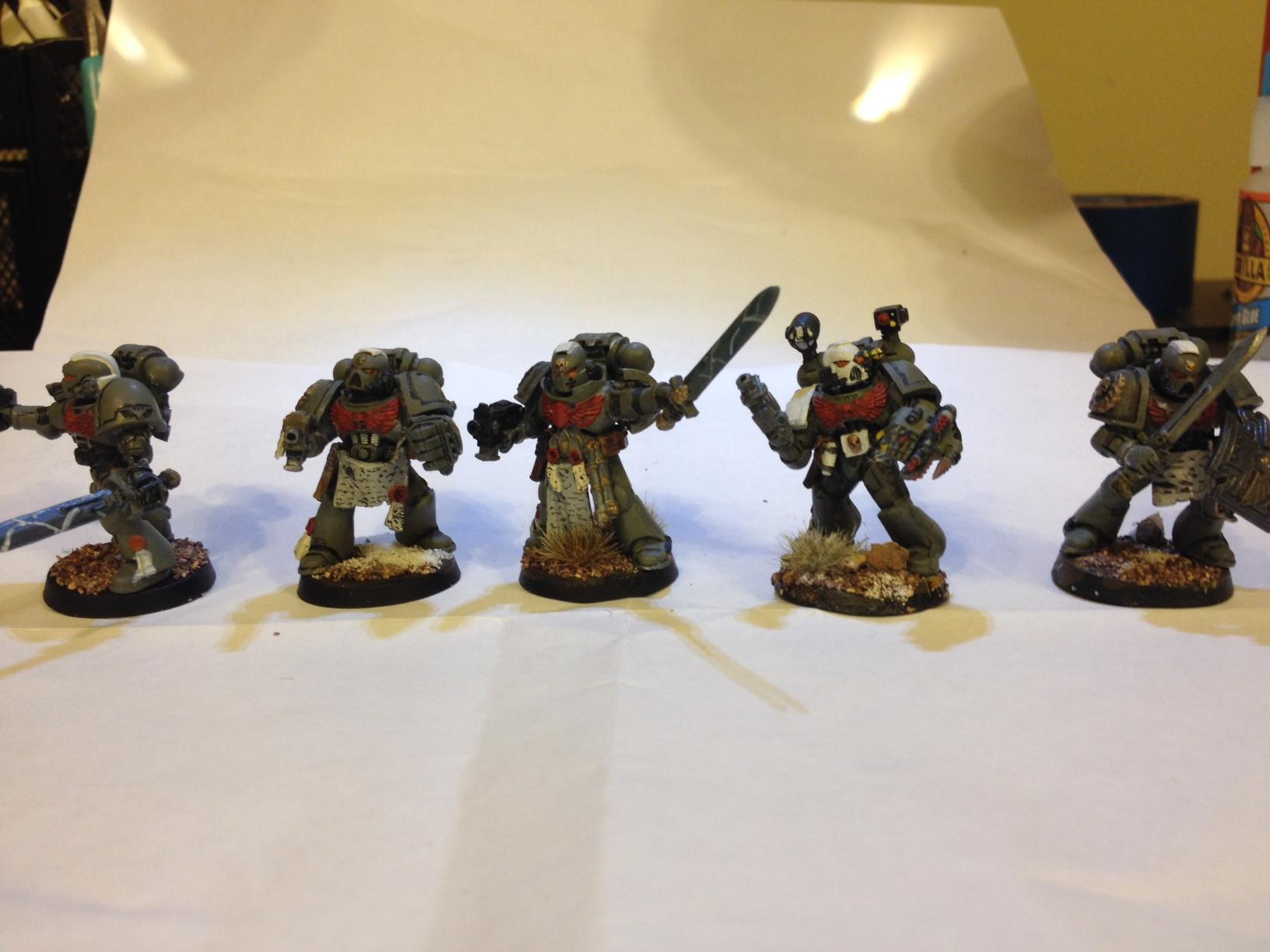 old command squad; getting turned into a vanguard squad
