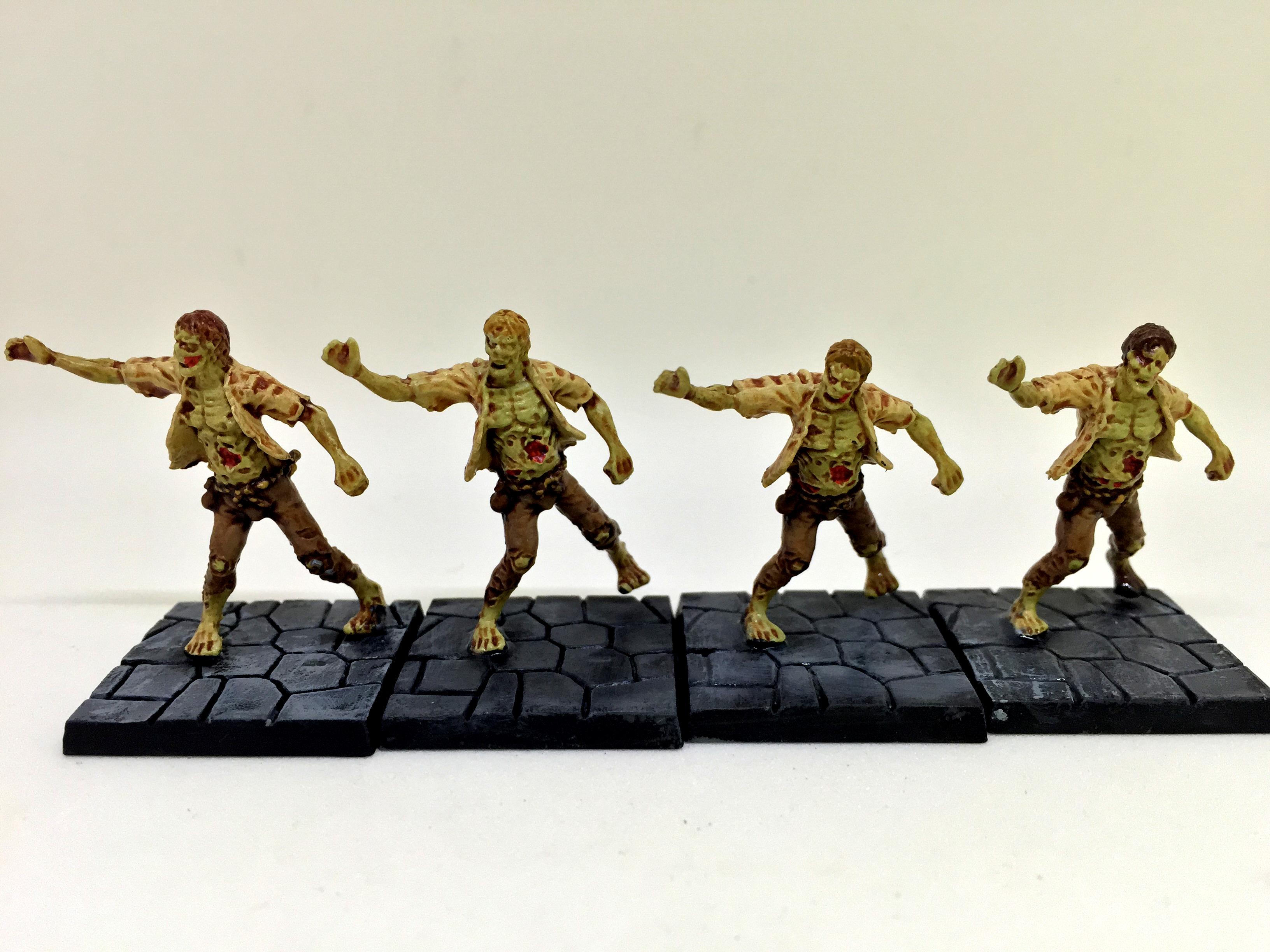Board Game Plastic, Dungeon, Dungeon Saga, January 2016, Mantic, Zombie