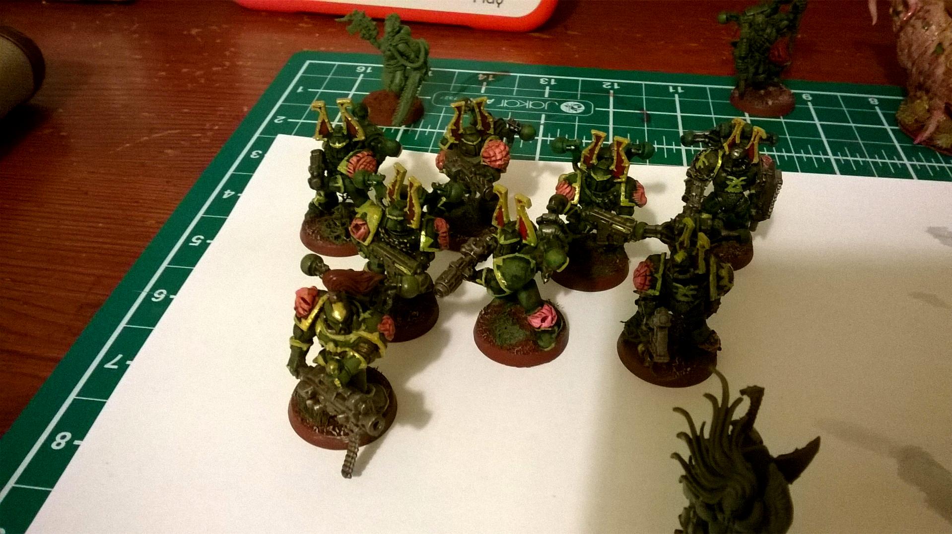 Nurgle Chaos Marines (WIP)