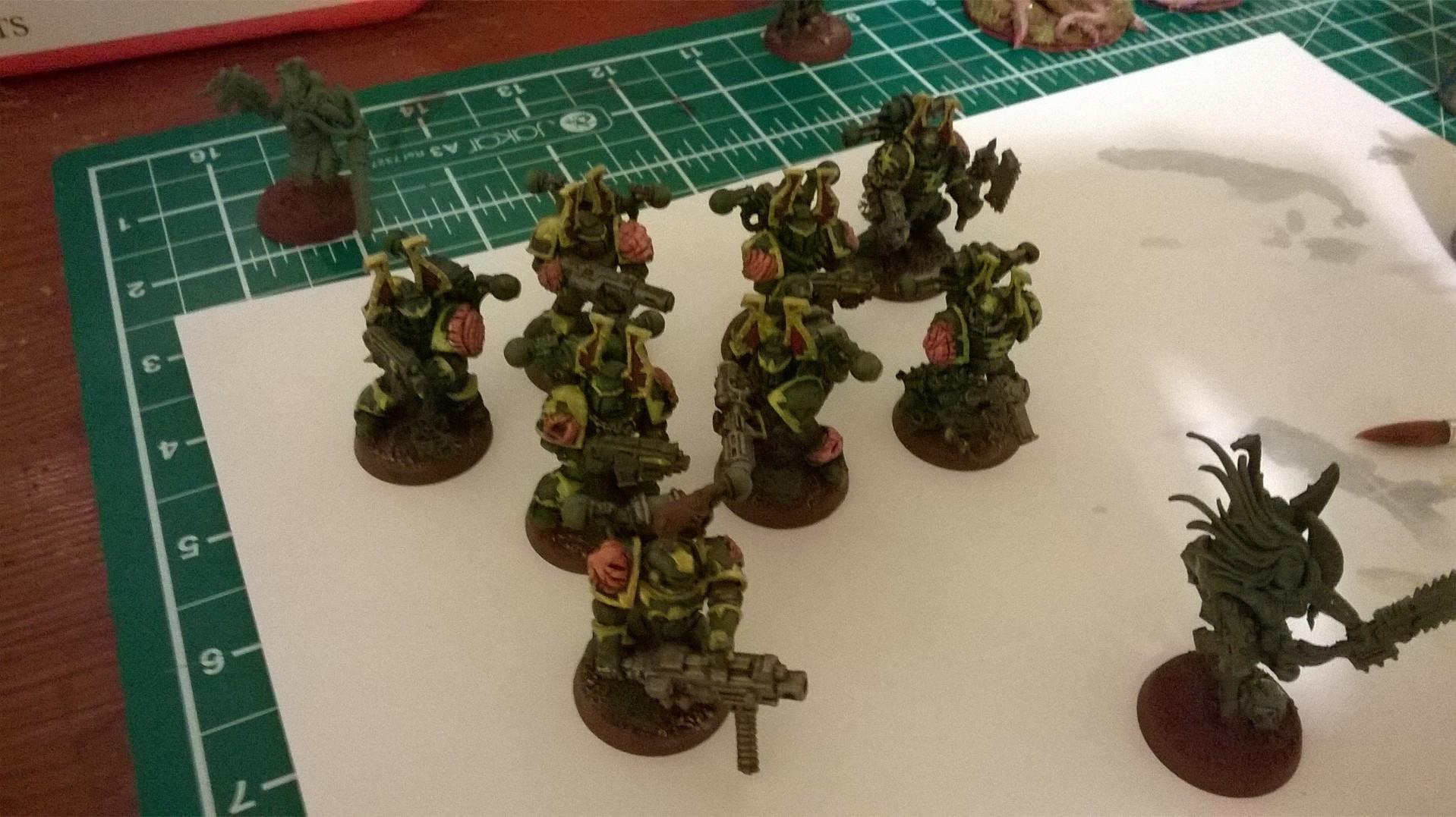 Nurgle Chaos Marines (WIP)