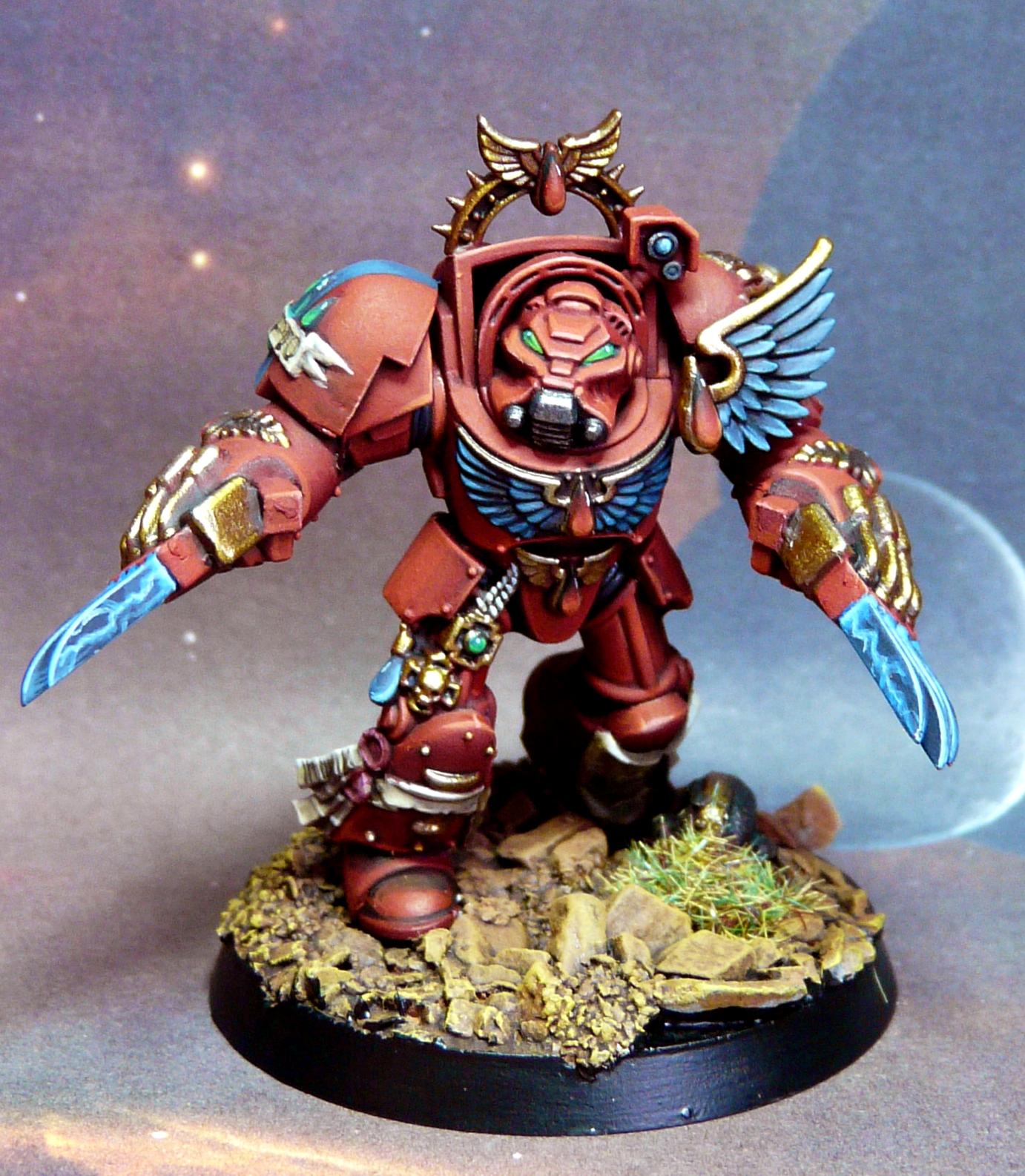 Adeptus Astartes, Black Rage, Blood Angels, Blood Angels Terminator, Blood Angles Terminator, Red Thirst, Space Marines