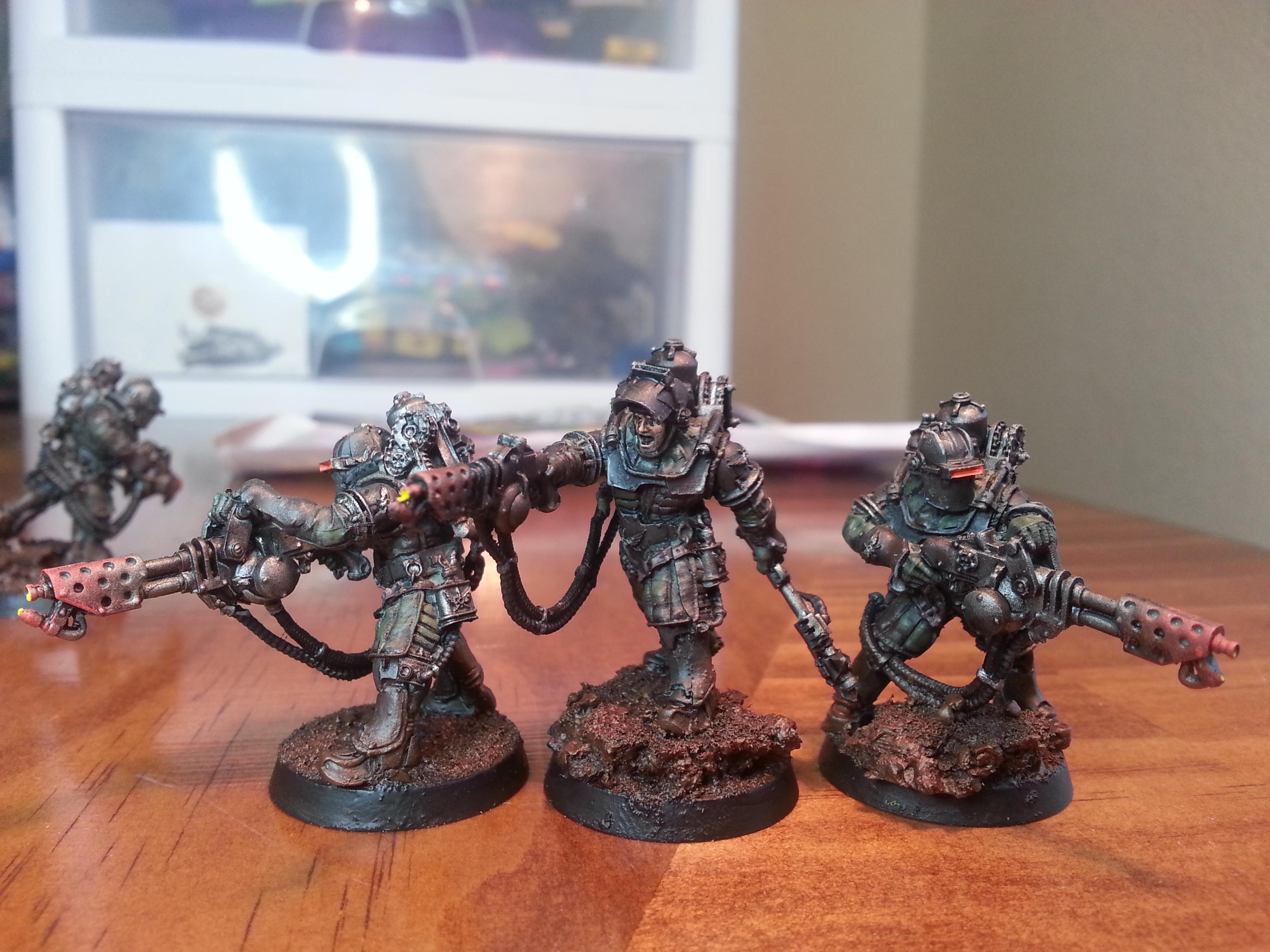 30k, Solar Auxilia, Solar Auxilia flamer squad