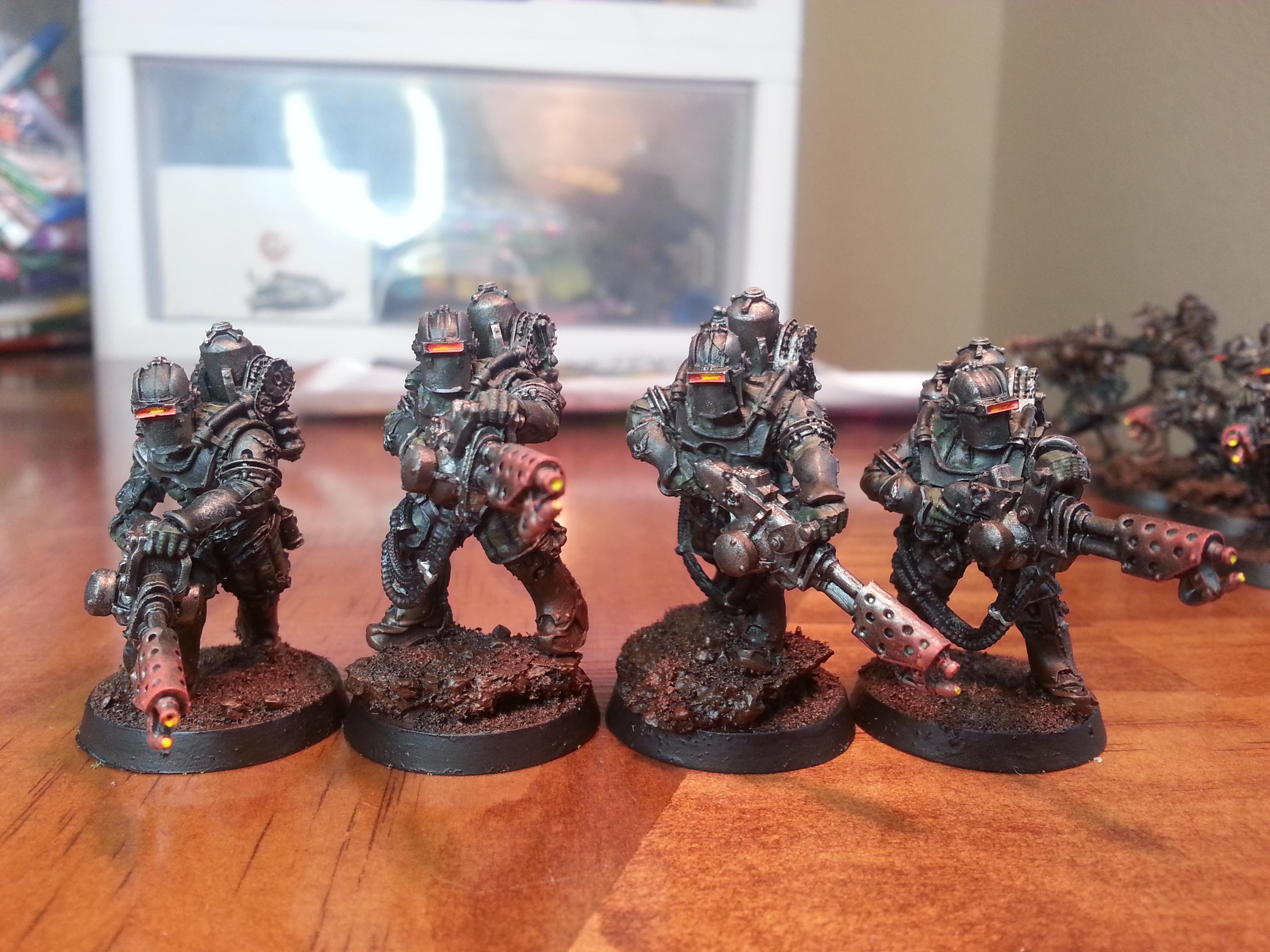 30k, Solar Auxilia, Solar Auxilia flamer squad