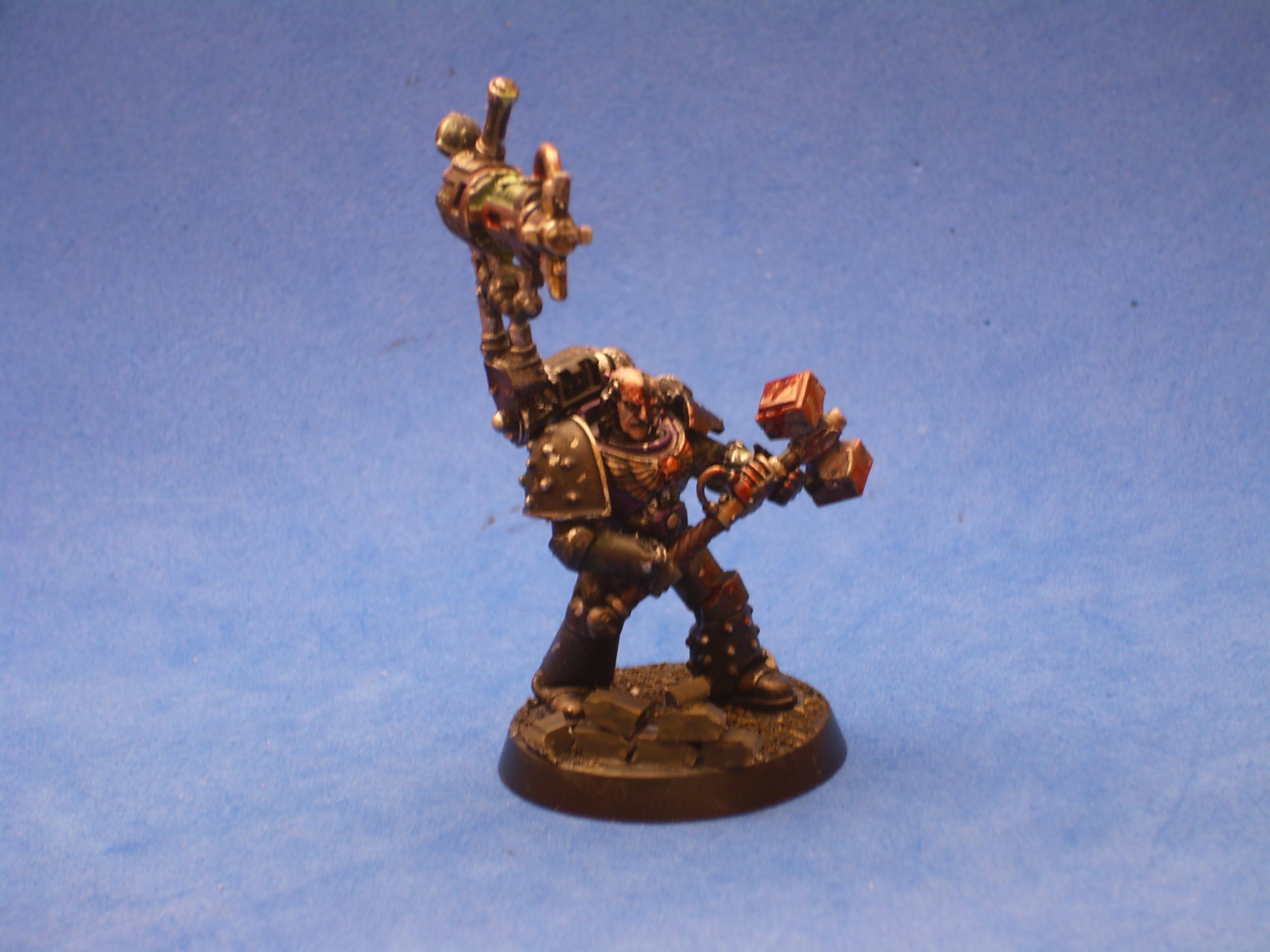 30k, Horus Heresy, Iron Hands, Istvaan, Master Of The Force, Metallics, Shattered Legions, Space Marines, Techmarine, Warhammer 40,000, Weathered