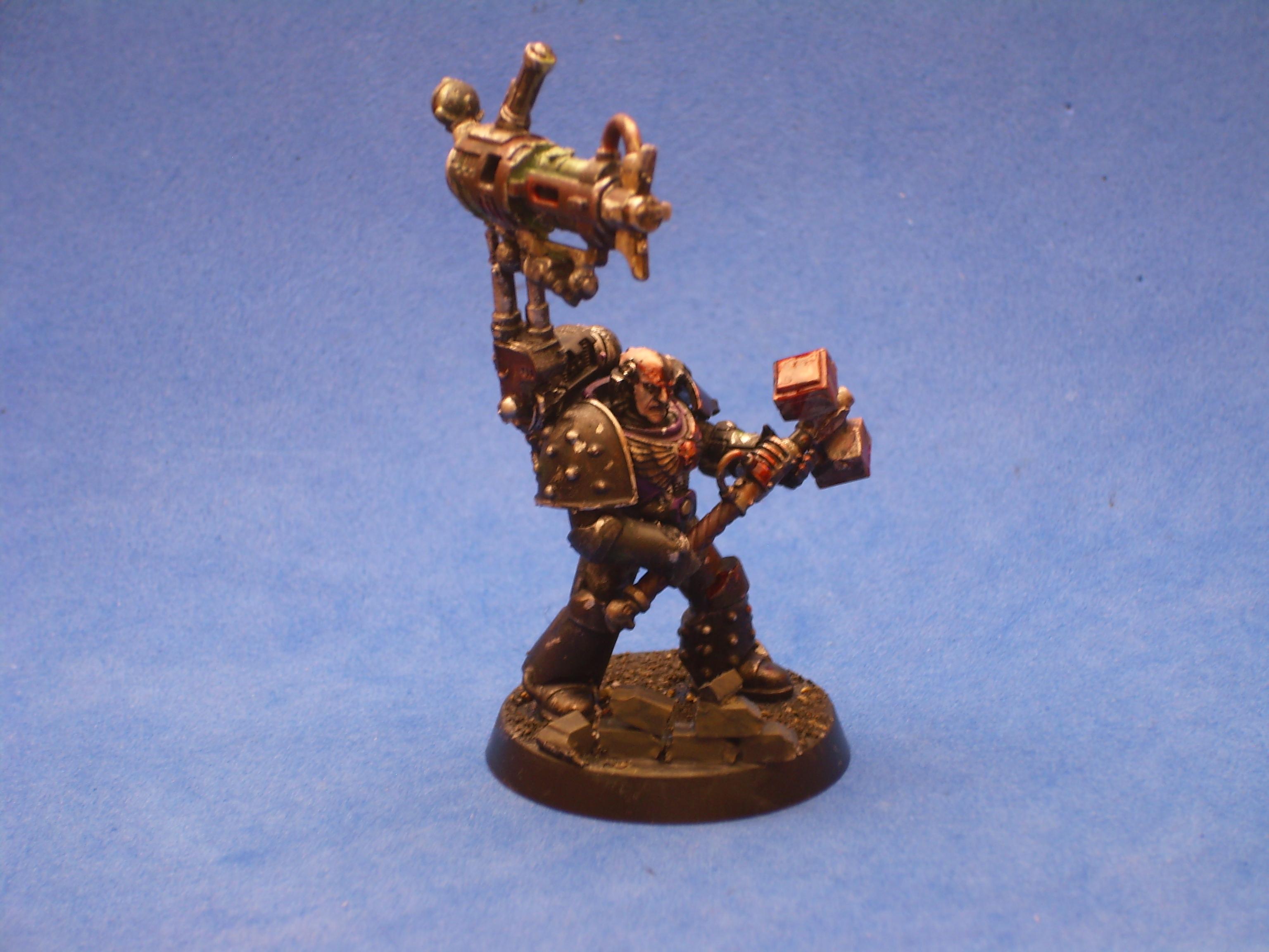 30k, Horus Heresy, Iron Hands, Istvaan, Master Of The Force, Metallics, Shattered Legions, Space Marines, Techmarine, Warhammer 40,000, Weathered
