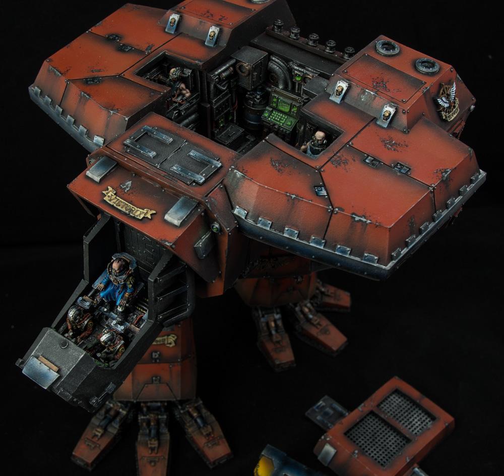 Blood Angels, Lucius, Titan, Warhound