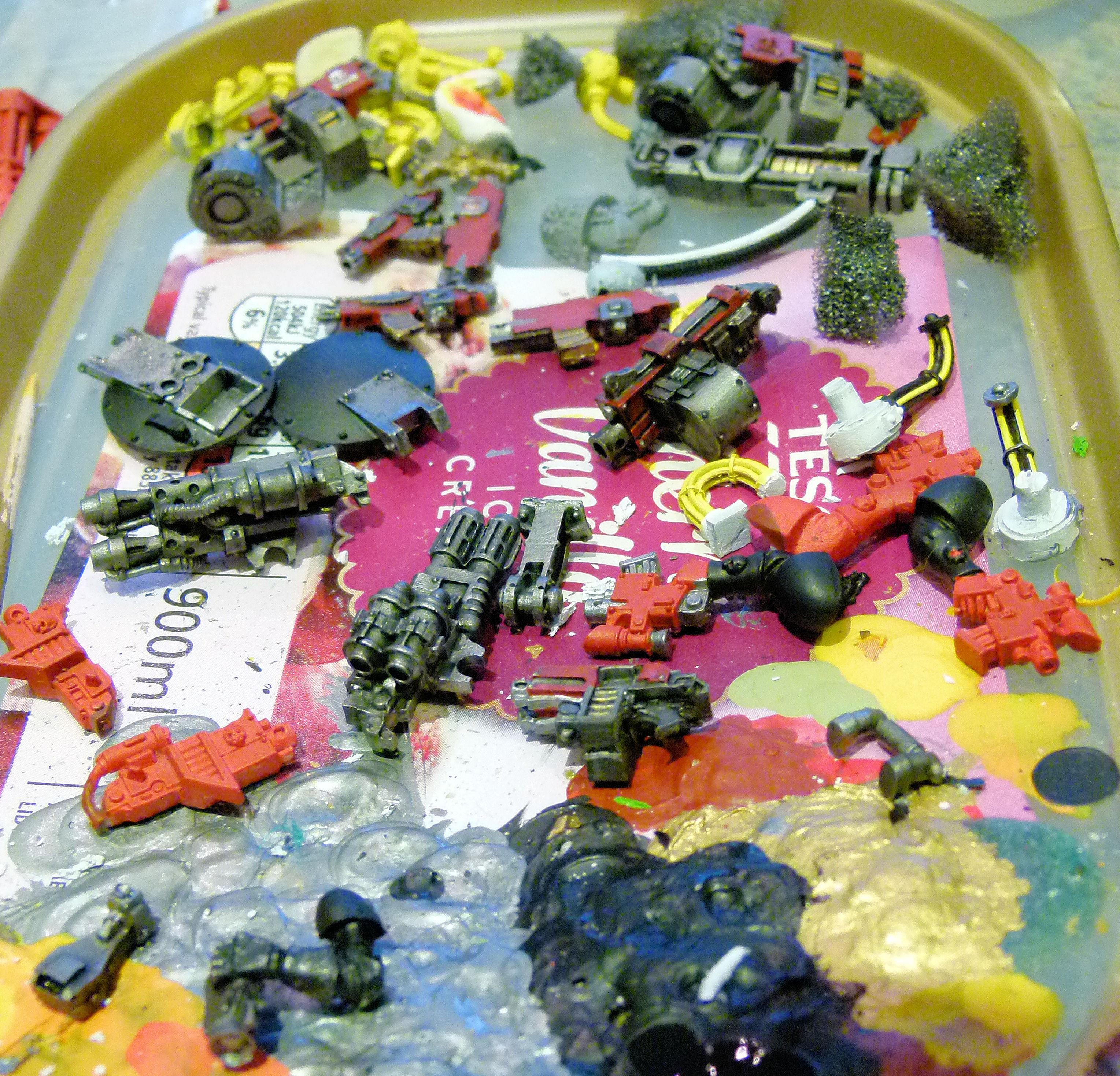 Whats on my painting tray?