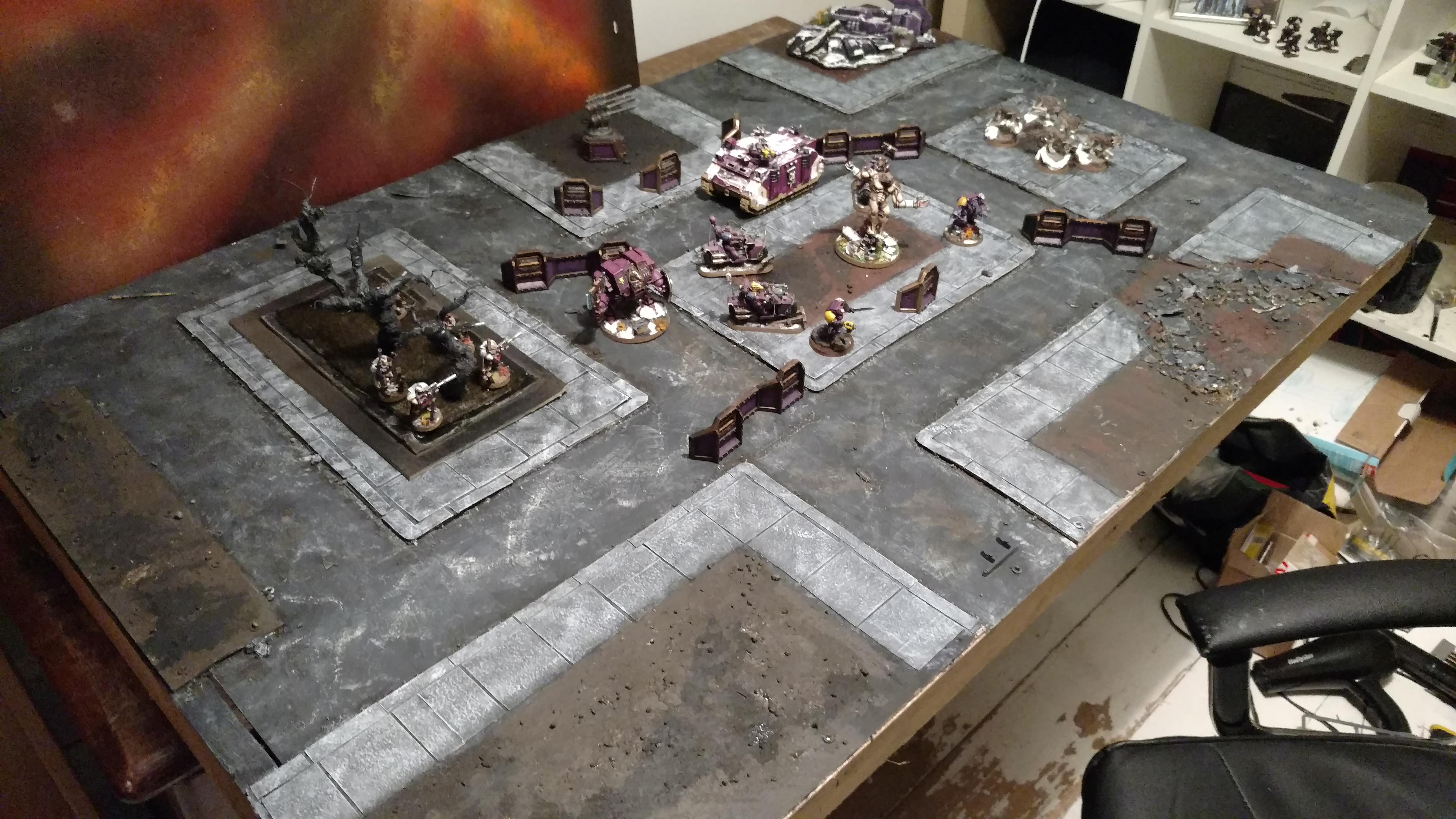 Cities Of Death, Game Board, Game Table, Terrain, Wargame Table, Warhammer 40,000