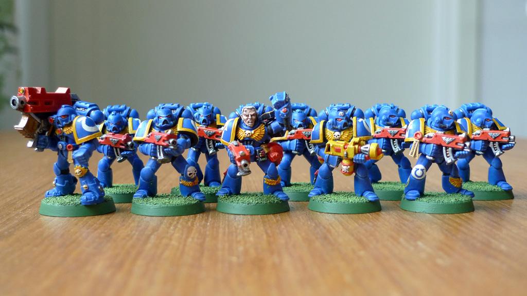 Space Marines, Tactical Squad, Ultramarines