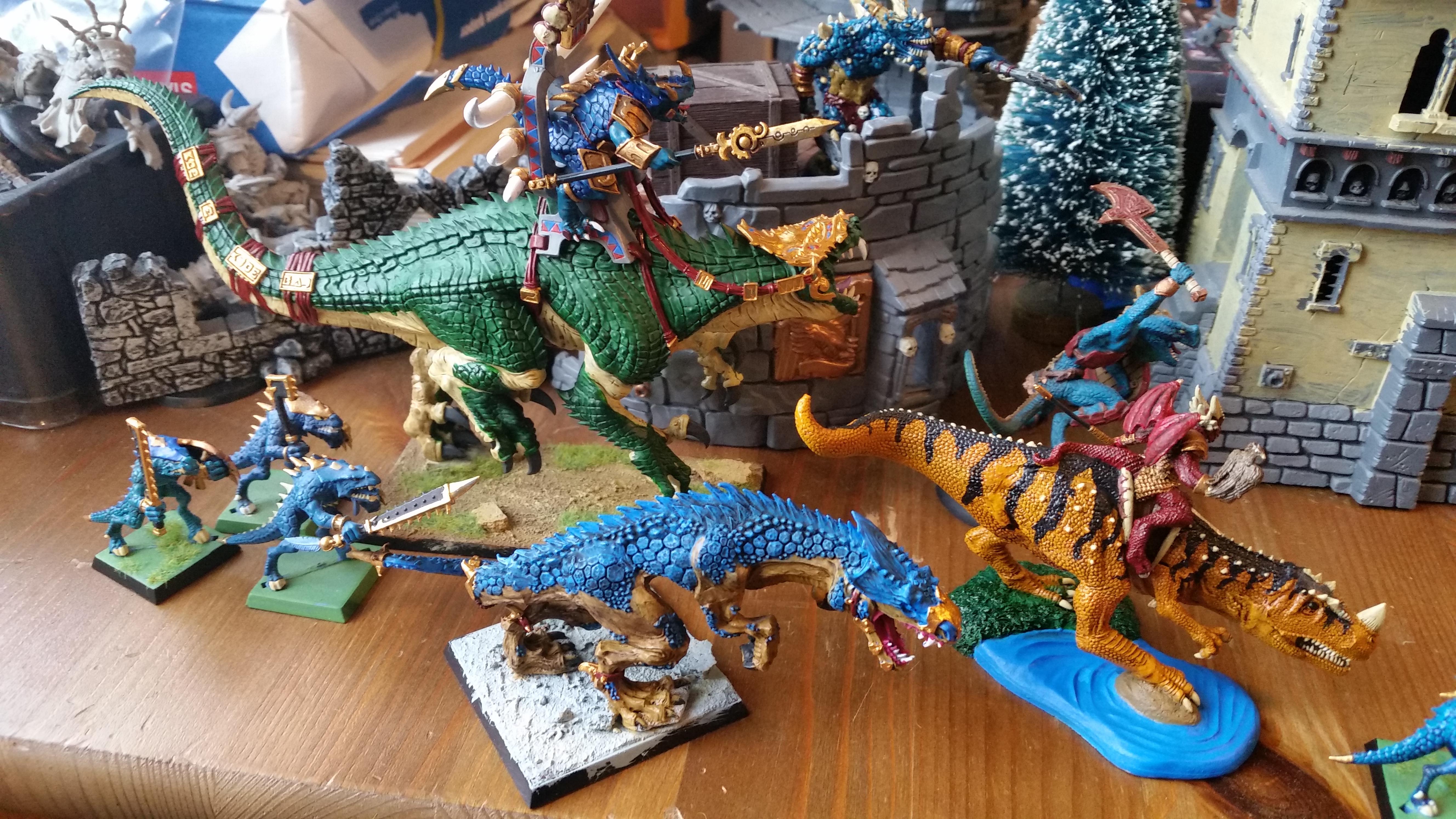 Carnosaurs on parade