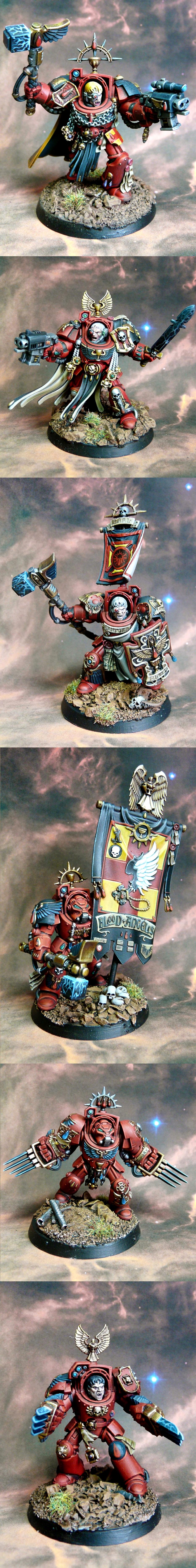 Adeptus Astartes, Black Rage, Blood Angels, Gem, Red Thirst, Space Marines, Terminator Armor, Warhammer 40,000