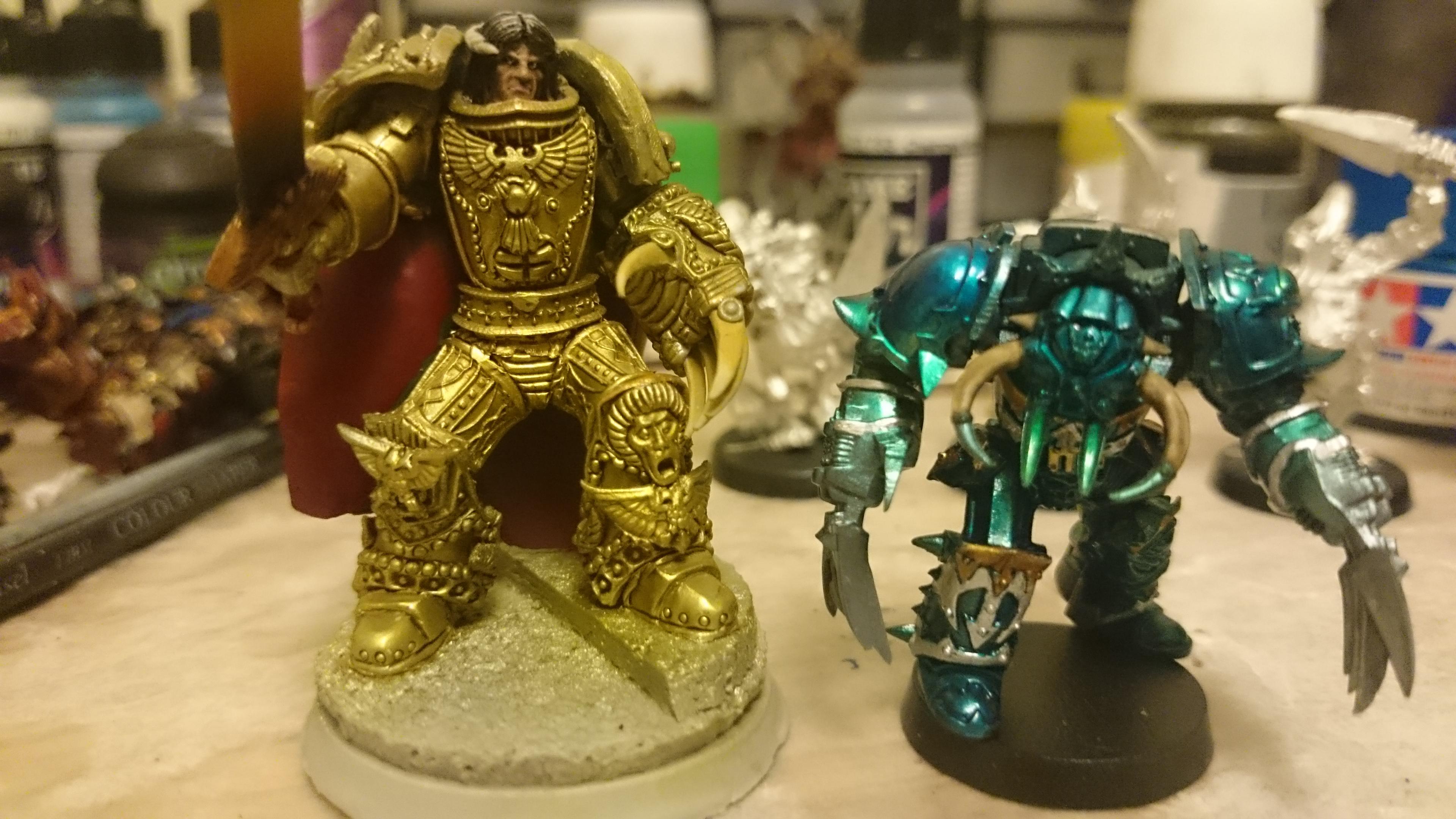 Chaos, Emperor, Emperor Of Mankind, Horus Heresy, Terminator Armor