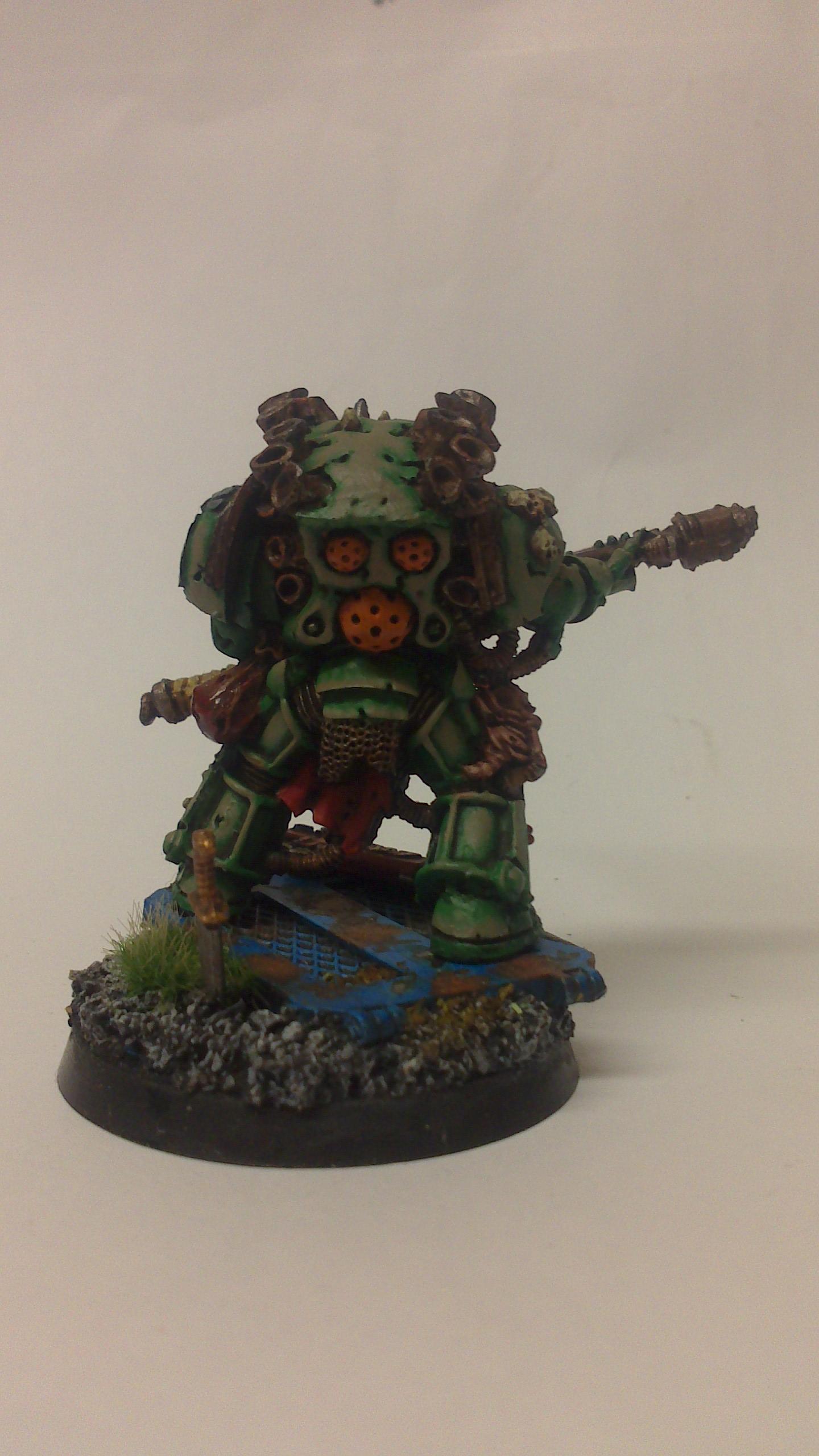 Chaos, Nurgle, Space Marines, Typhus