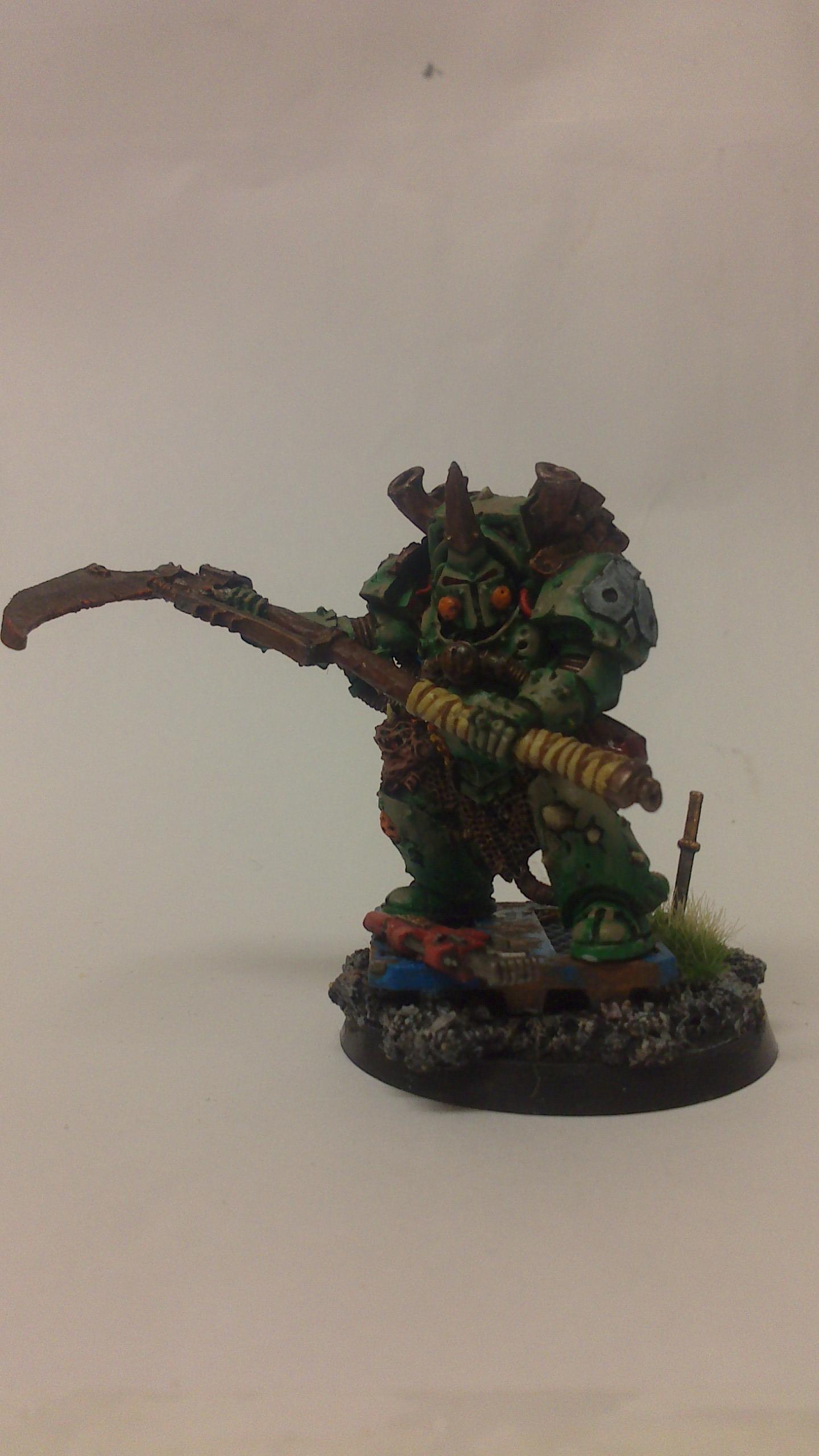 Chaos, Nurgle, Space Marines, Typhus