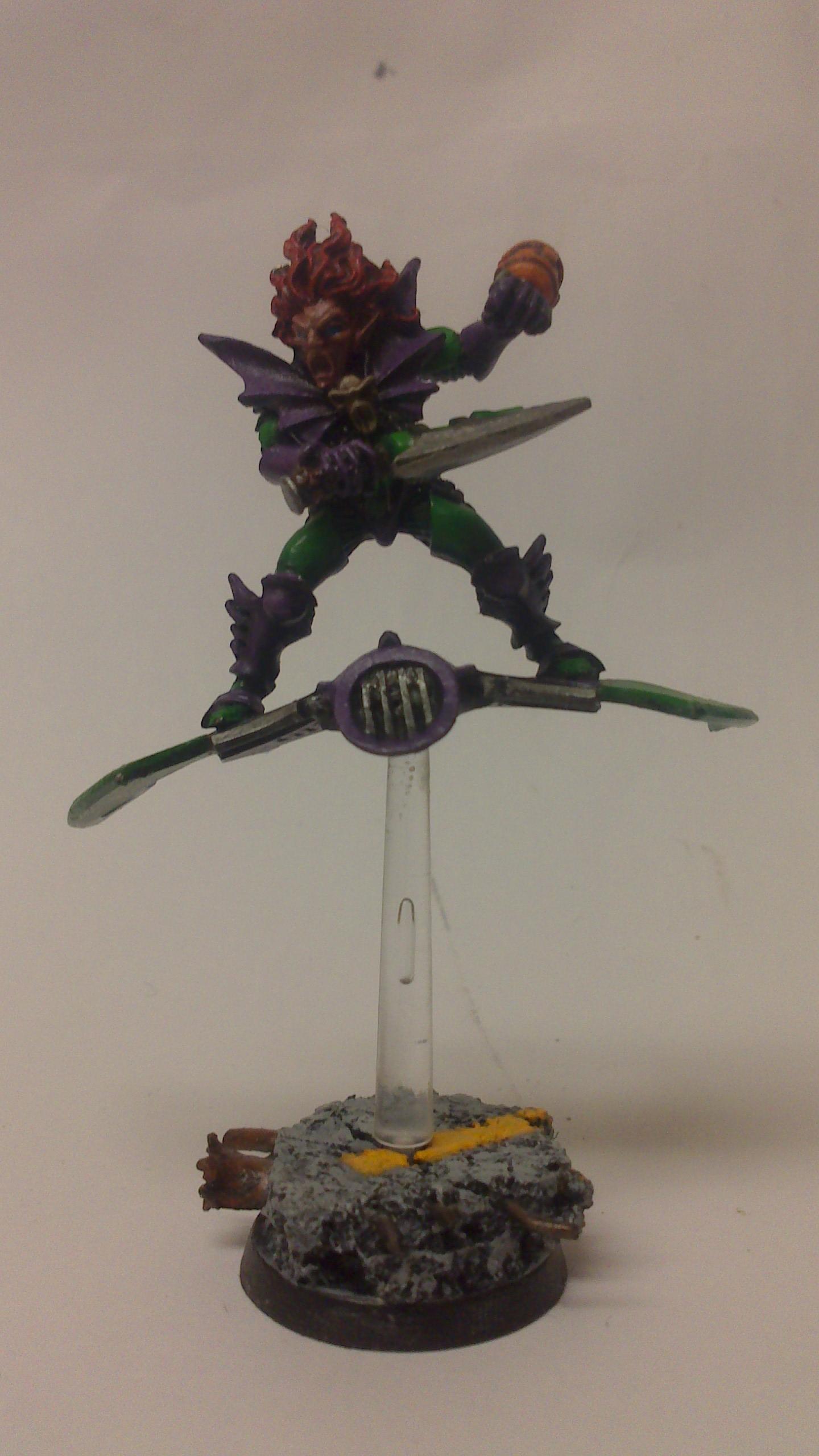Conversion, Dark Eldar, Green Goblin, Helion Green Goblin, Warhammer 40,000