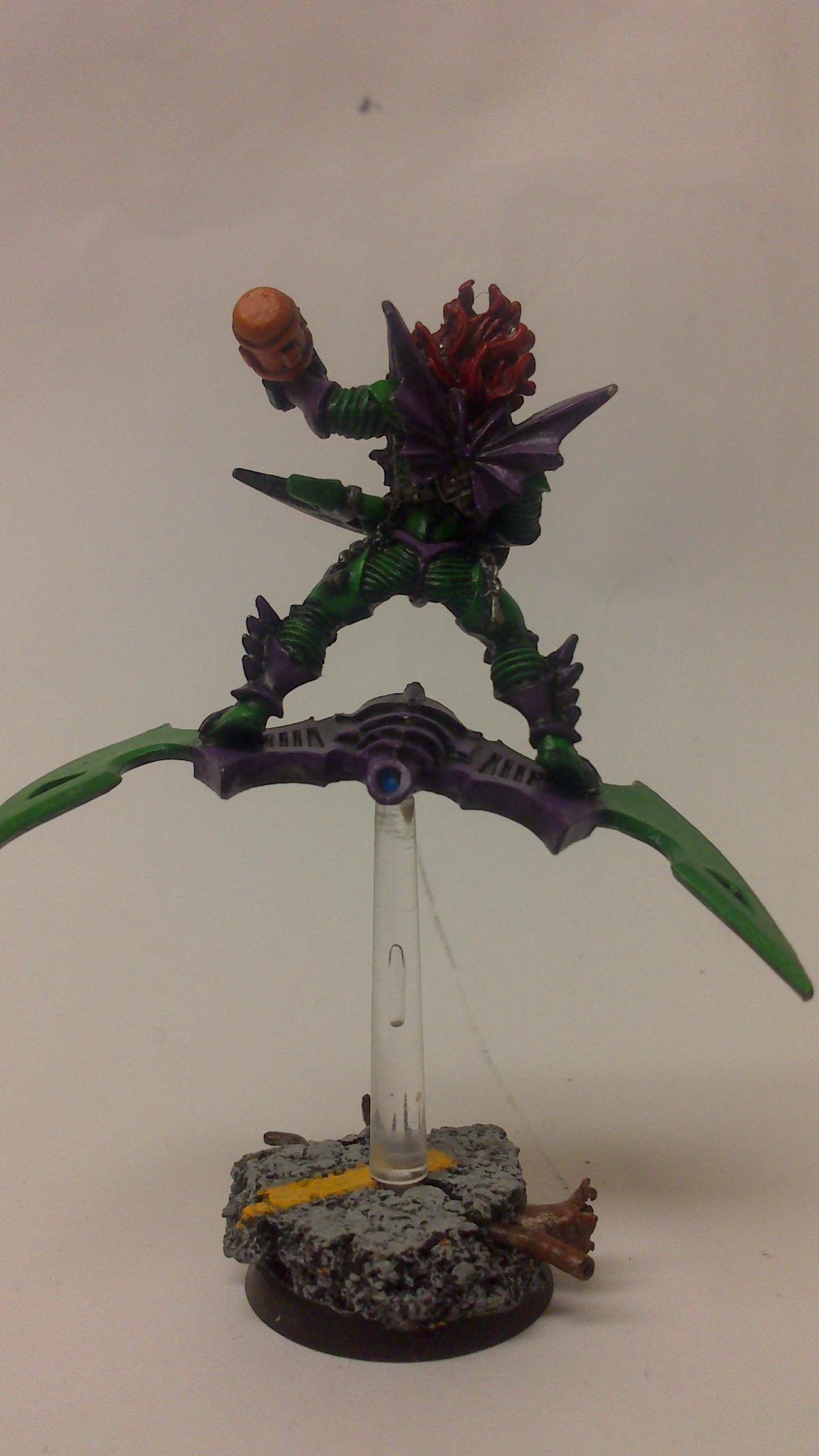 Conversion, Dark Eldar, Green Goblin, Helion Green Goblin, Warhammer 40,000