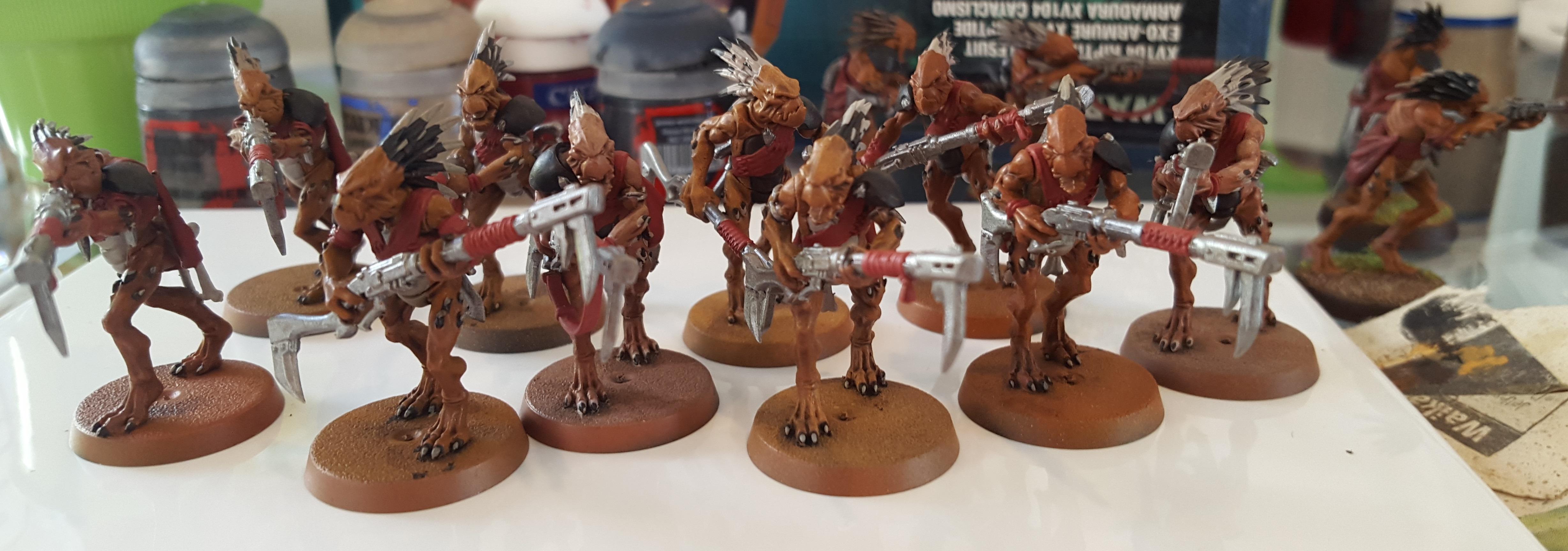 Kroot Batch 1 WIP 3 Front