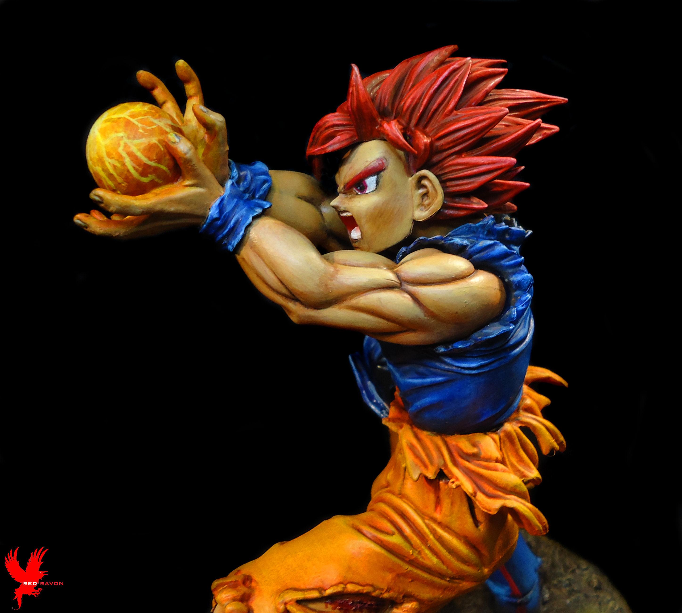Cartoon, Commission, Dbz, Dragonball Z, Goku, Japanese, Make Over, Super Saiyan, Toy
