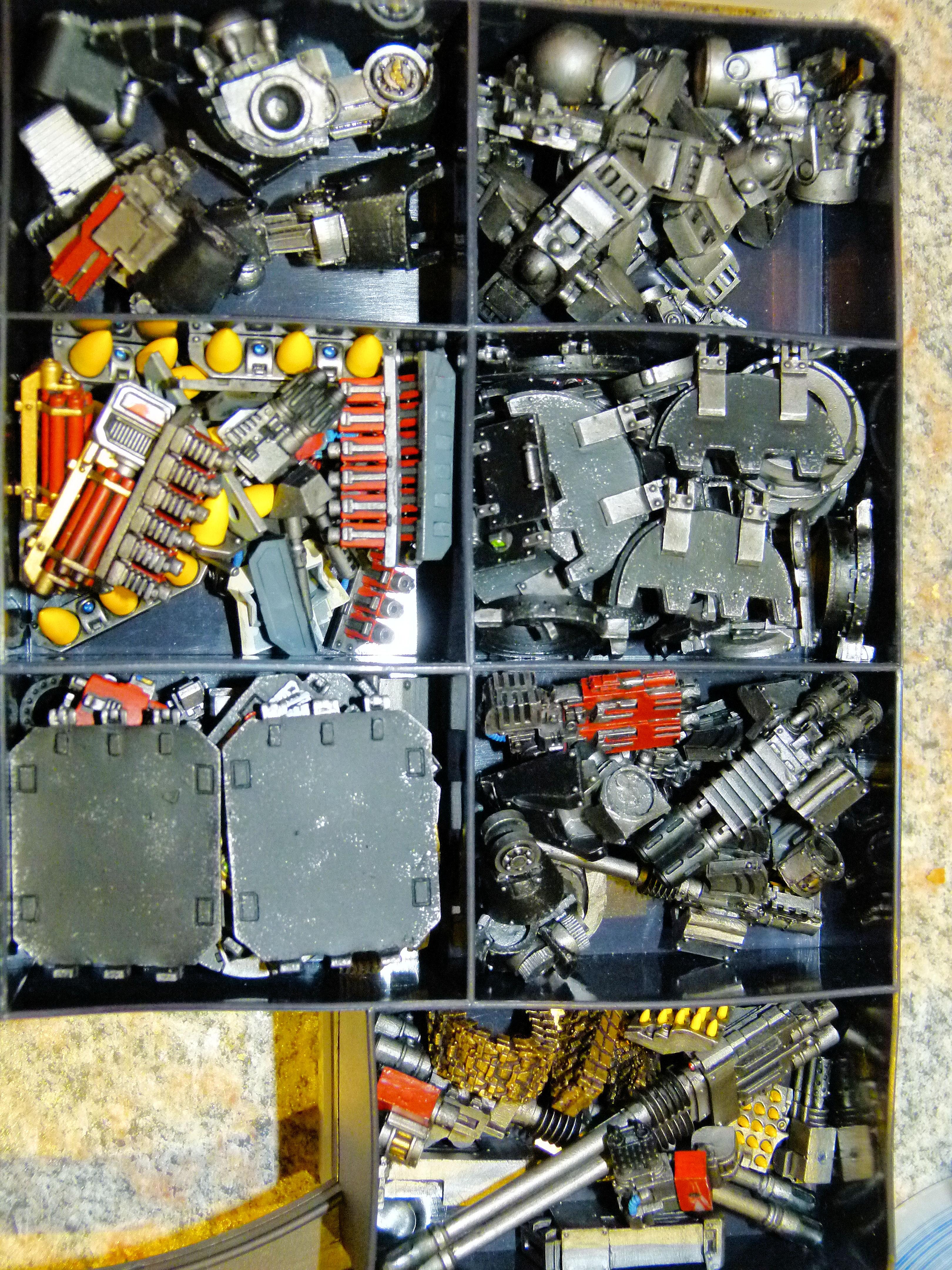 Painted vehicle bits 1