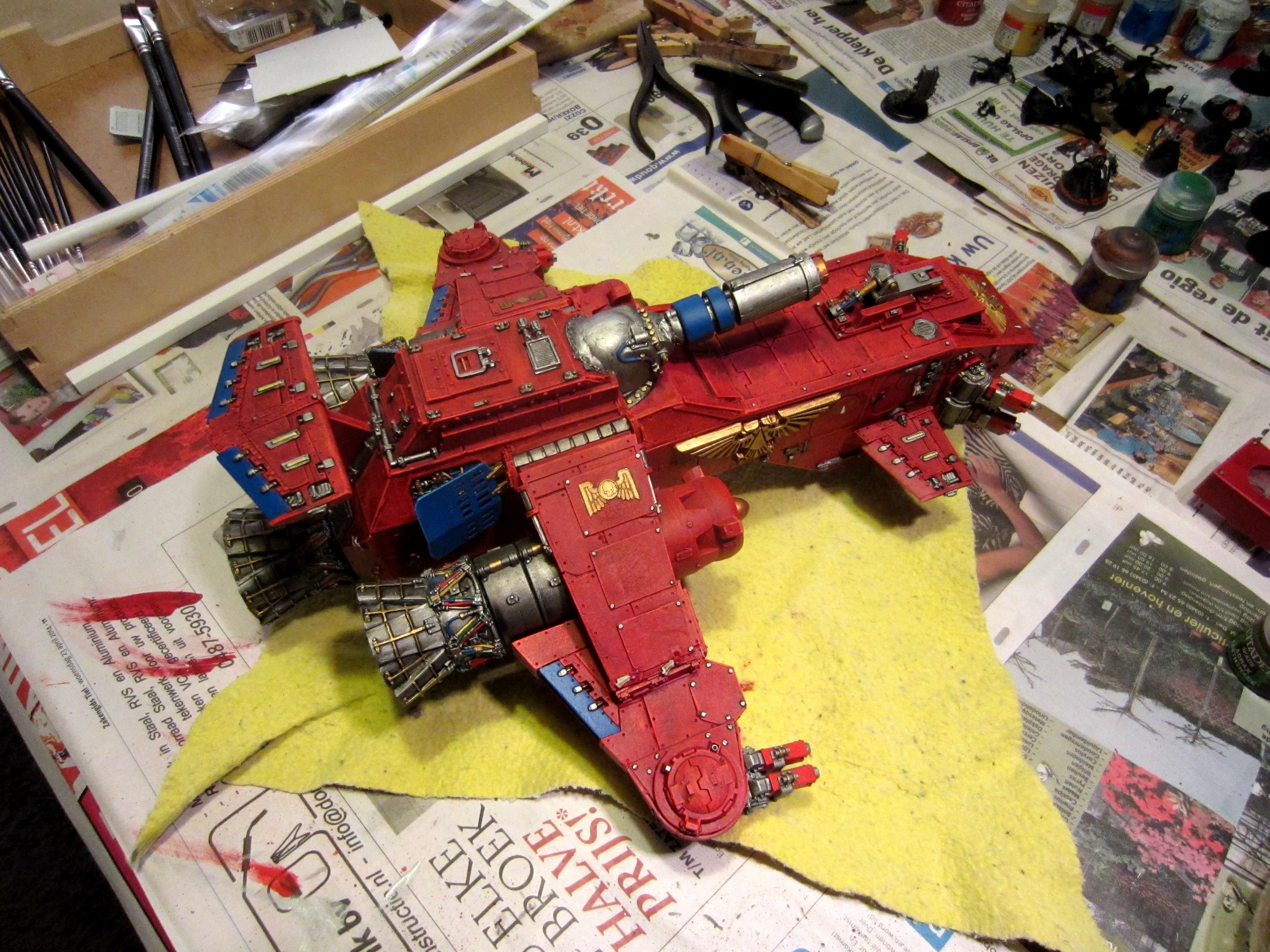 Blood Angels, Metal, Out Of Production, Space Marines, Thunderhawk