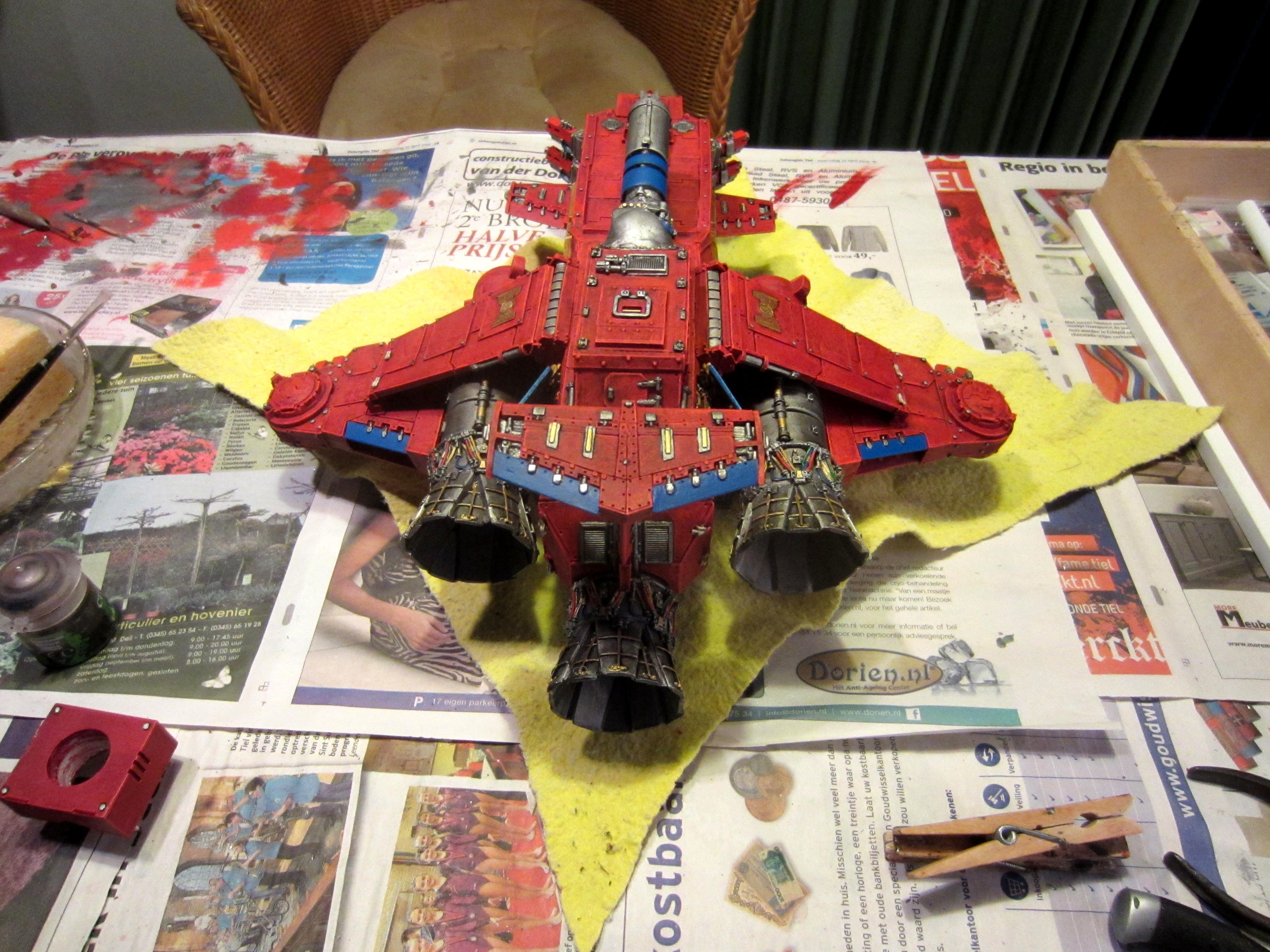 Blood Angels, Metal, Out Of Production, Space Marines, Thunderhawk