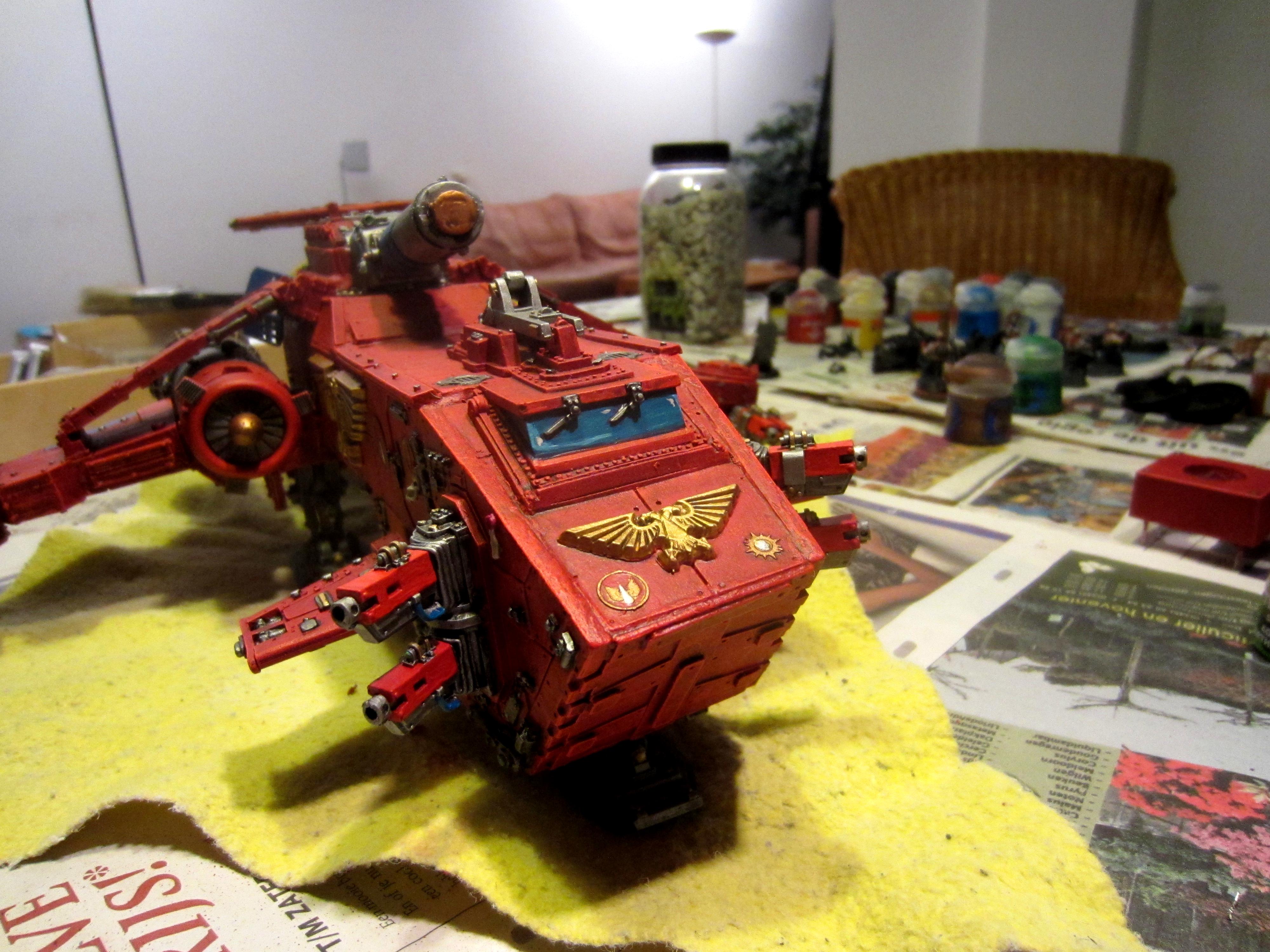 Blood Angels, Metal, Out Of Production, Space Marines, Thunderhawk