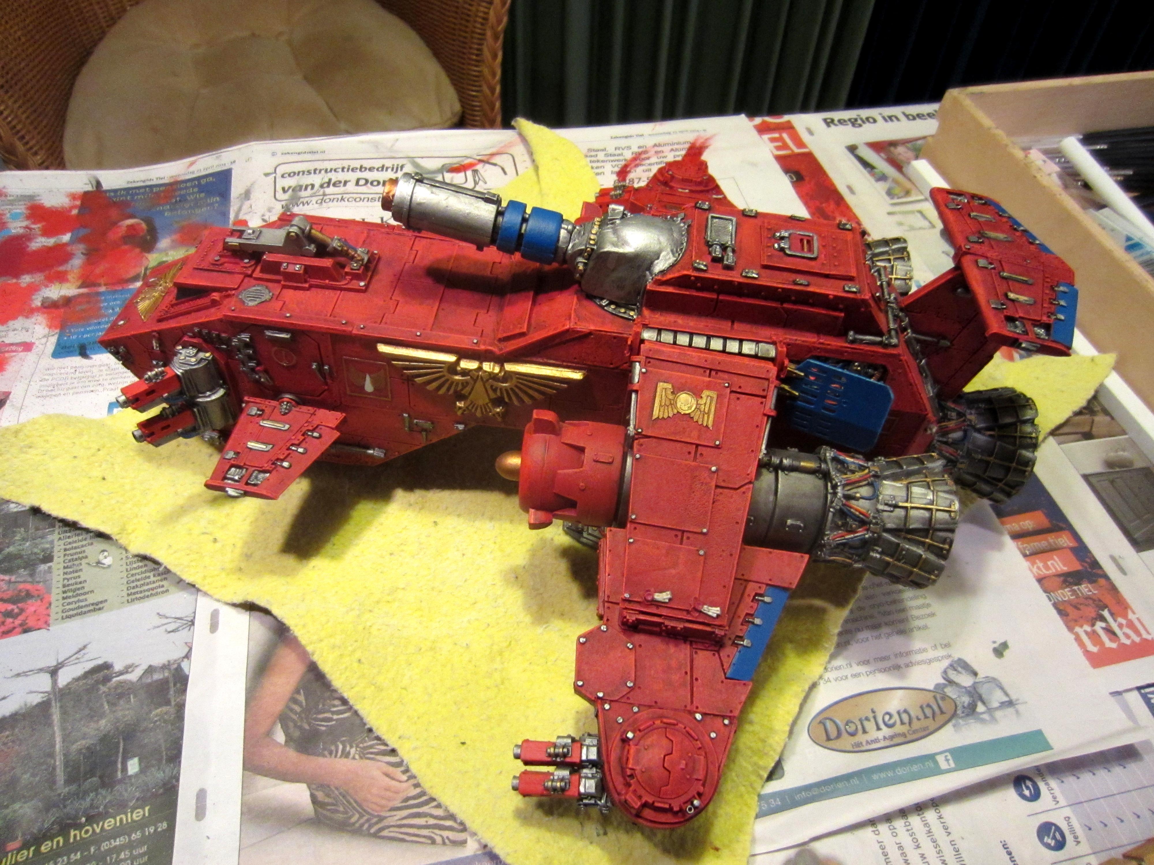 Blood Angels, Metal, Out Of Production, Space Marines, Thunderhawk
