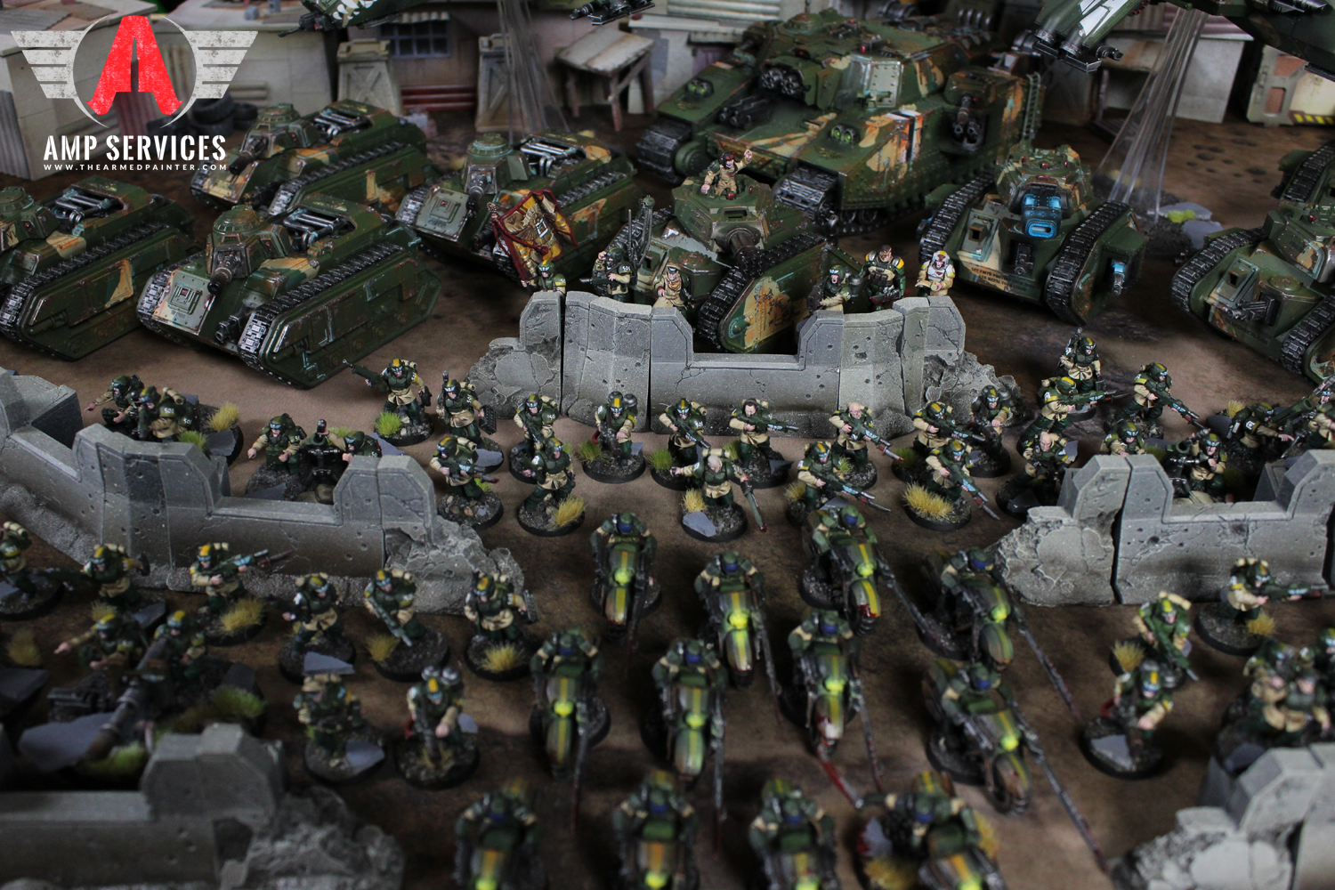 Ampservices, Armed Miniature Painting Services, Astra Militarum, B4h, Brush 4 Hire, Imperial Guard, Thearmedpainter